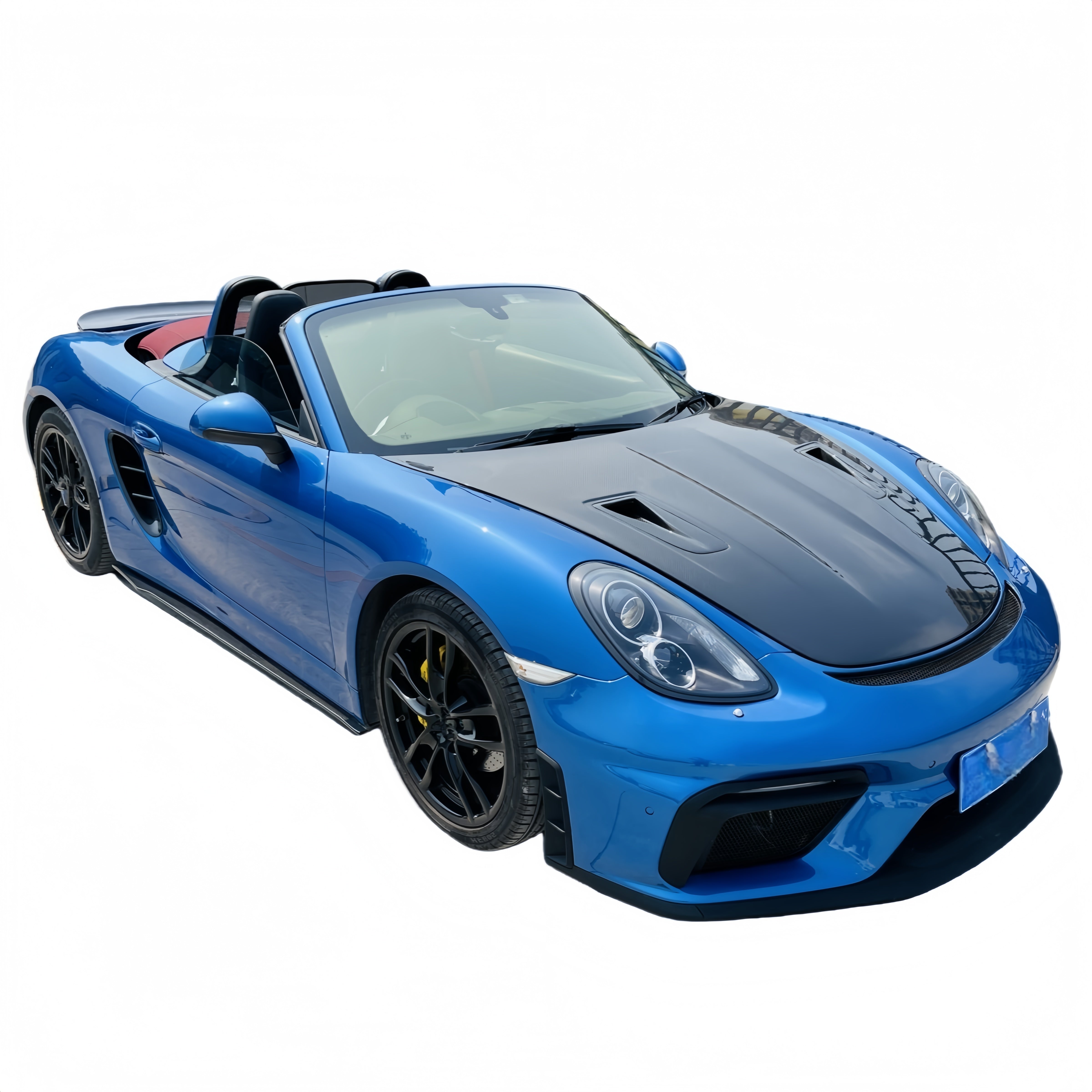 Porsche 981 Boxster/Cayman Upgrade to 718 GT4 Front Bumper Kit for 2012-2016 PP Polypropylene