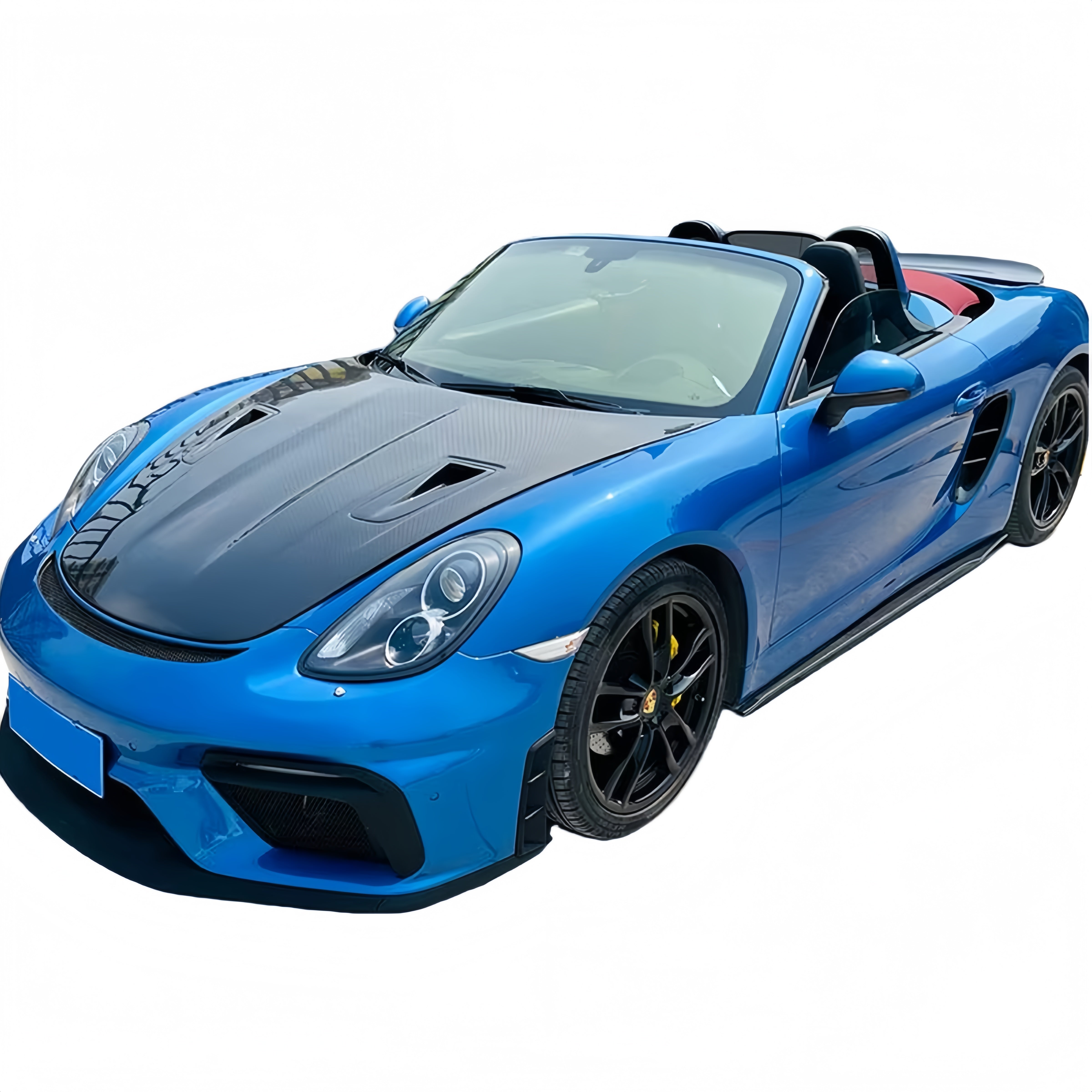 Porsche 981 Boxster/Cayman Upgrade to 718 GT4 RS Front Bumper Kit for 2012-2016 PP Polypropylene