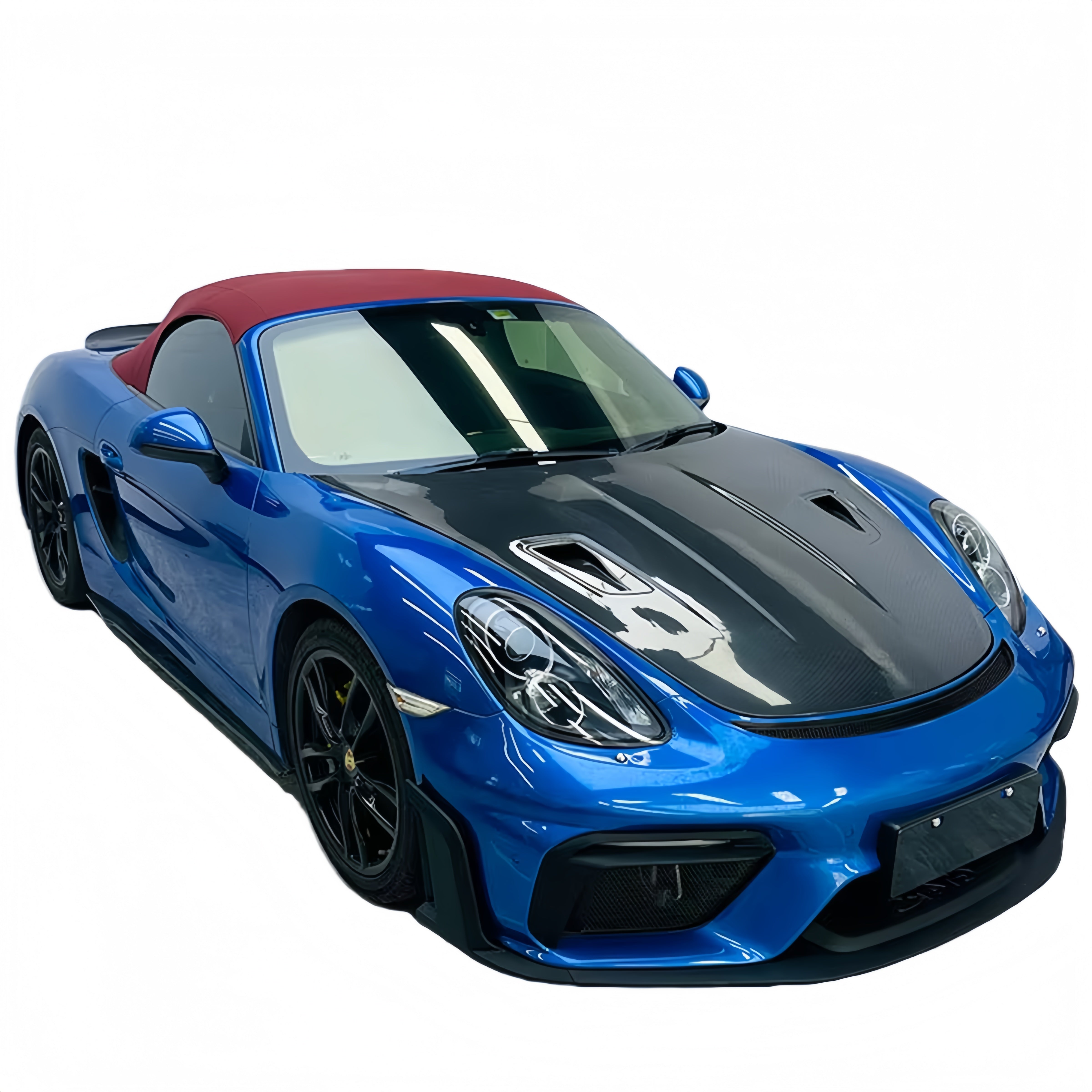Porsche 981 Boxster/Cayman Upgrade to 718 GT4 RS Front Bumper Kit for 2012-2016 PP Polypropylene