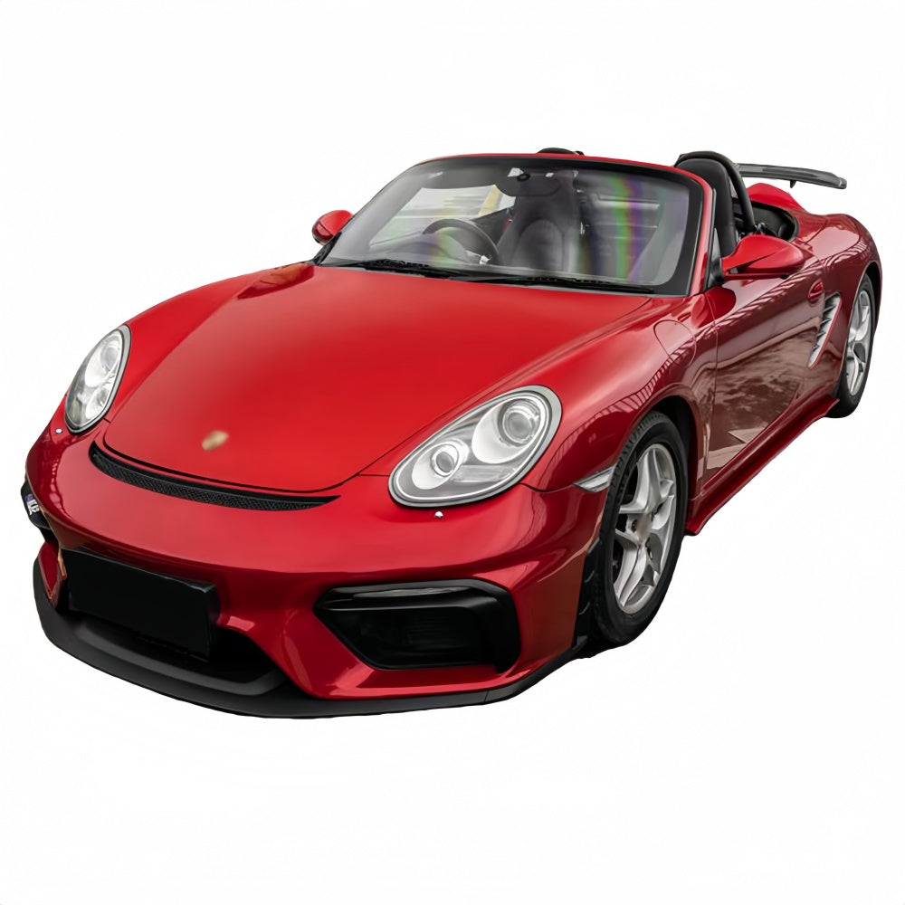 Porsche 987 Cayman/Boxster Upgrade to 718 GT4 Spyder Front Bumper Kit For 2006-2012 PP Polypropylene