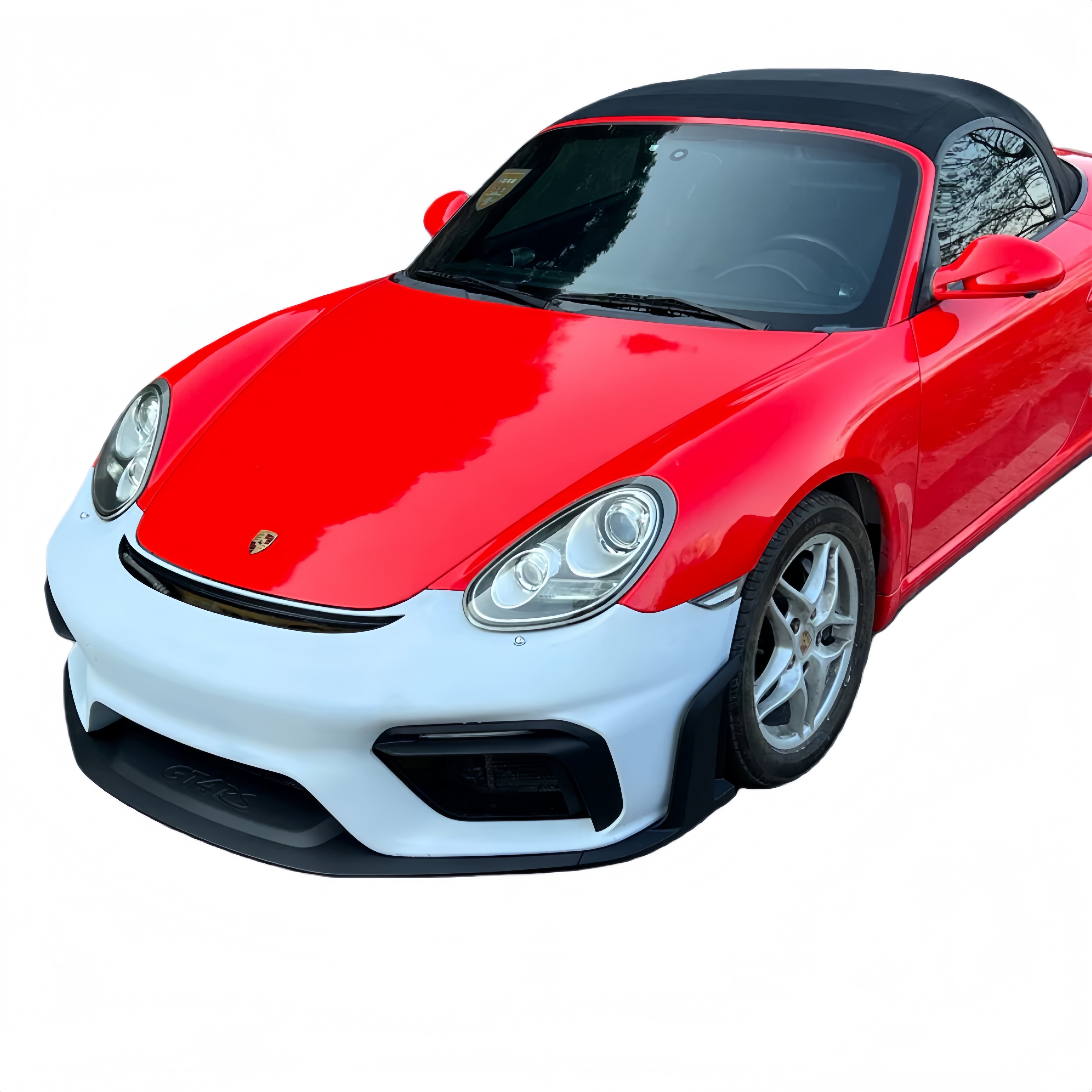 Porsche 987 Cayman/Boxster Upgrade to 718 GT4 RS Style Front Bumper Kit For 2006-2012 PP Polypropylene