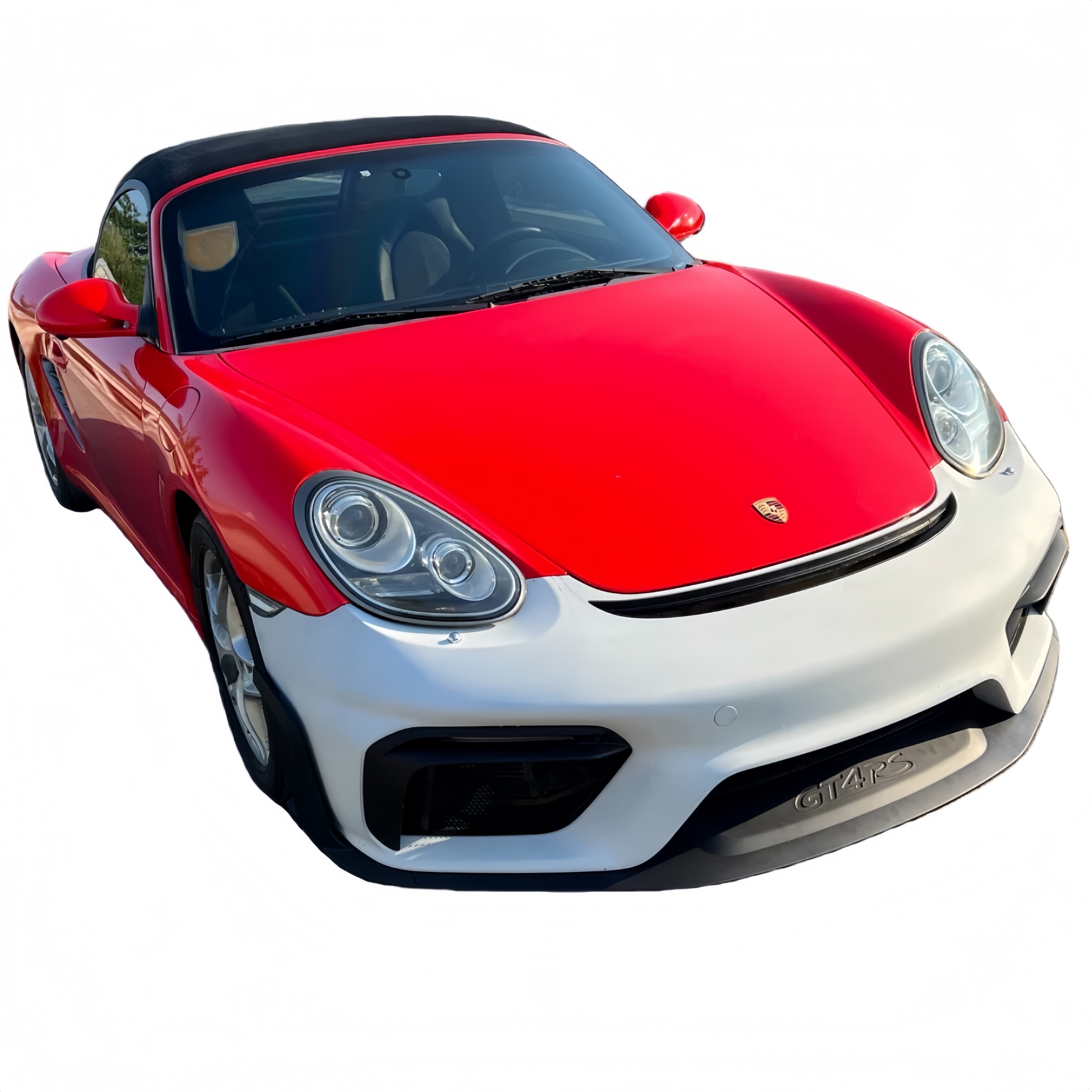 Porsche 987 Cayman/Boxster Upgrade to 718 GT4 RS Style Front Bumper Kit For 2006-2012 PP Polypropylene