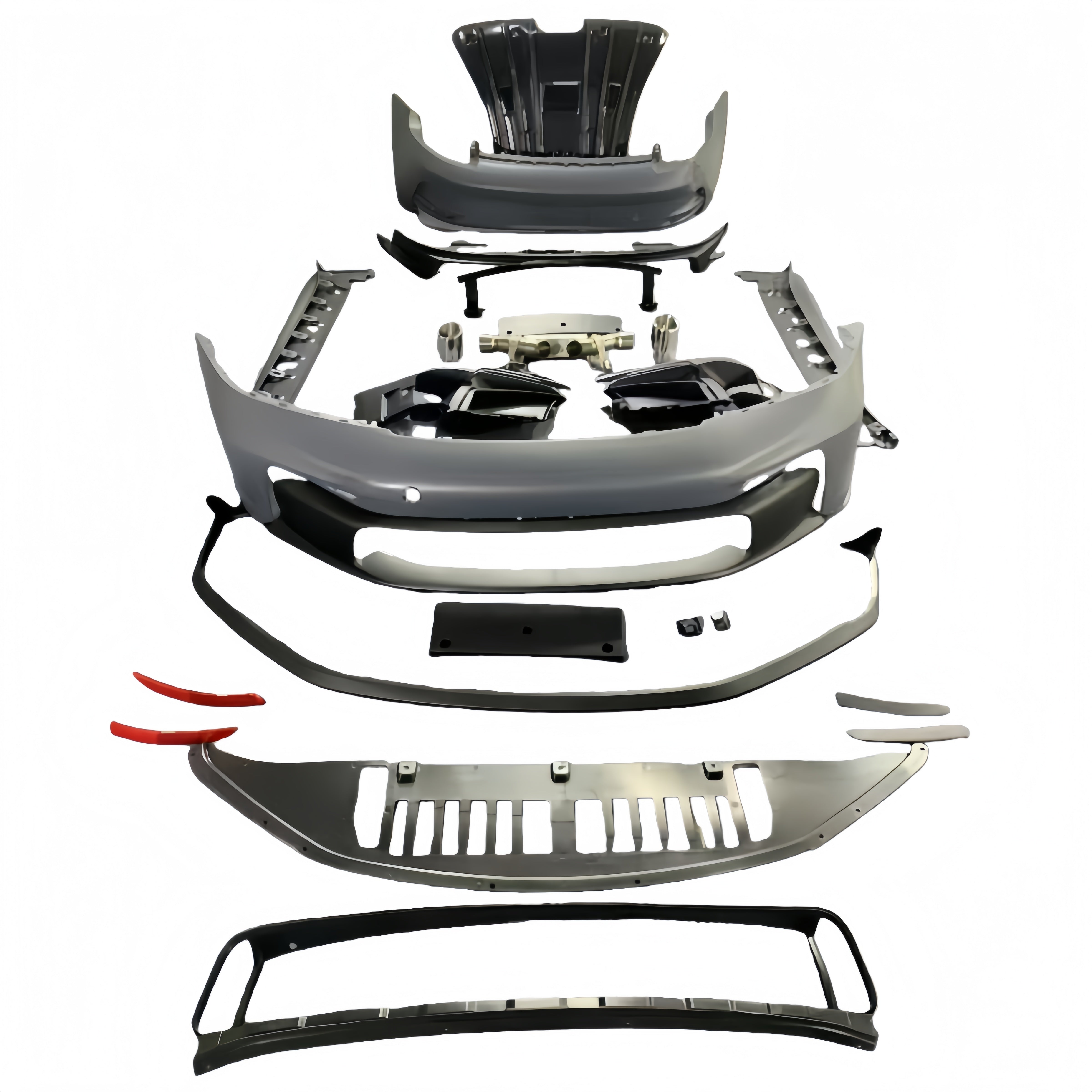 Porsche 992 Upgrade to GT3 Bracket Kit for 2019-2025 PP Polypropylene