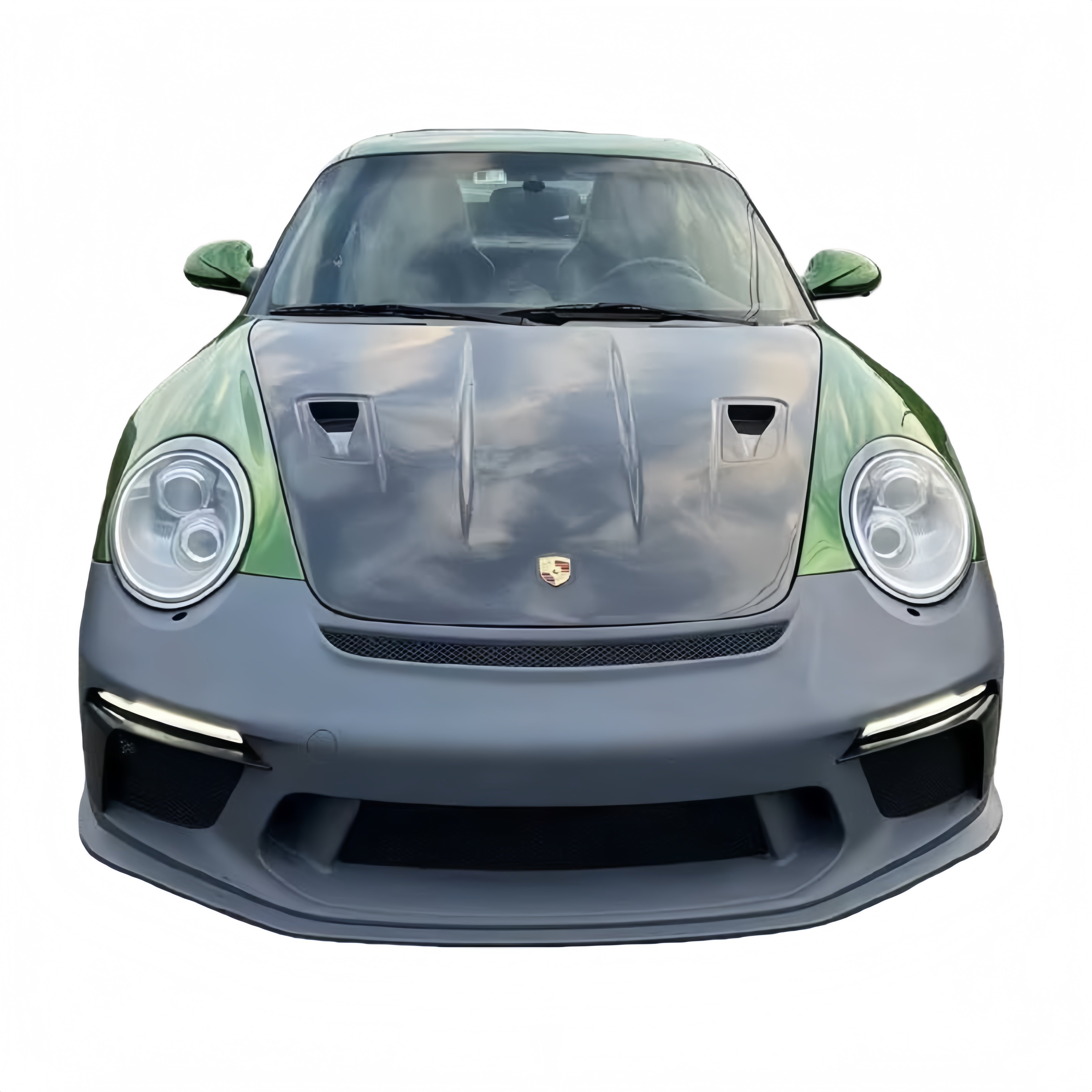 Porsche 997 Upgrade to 991.2 GT3 Front Bumper Kit For 2005-2012 PP Polypropylene