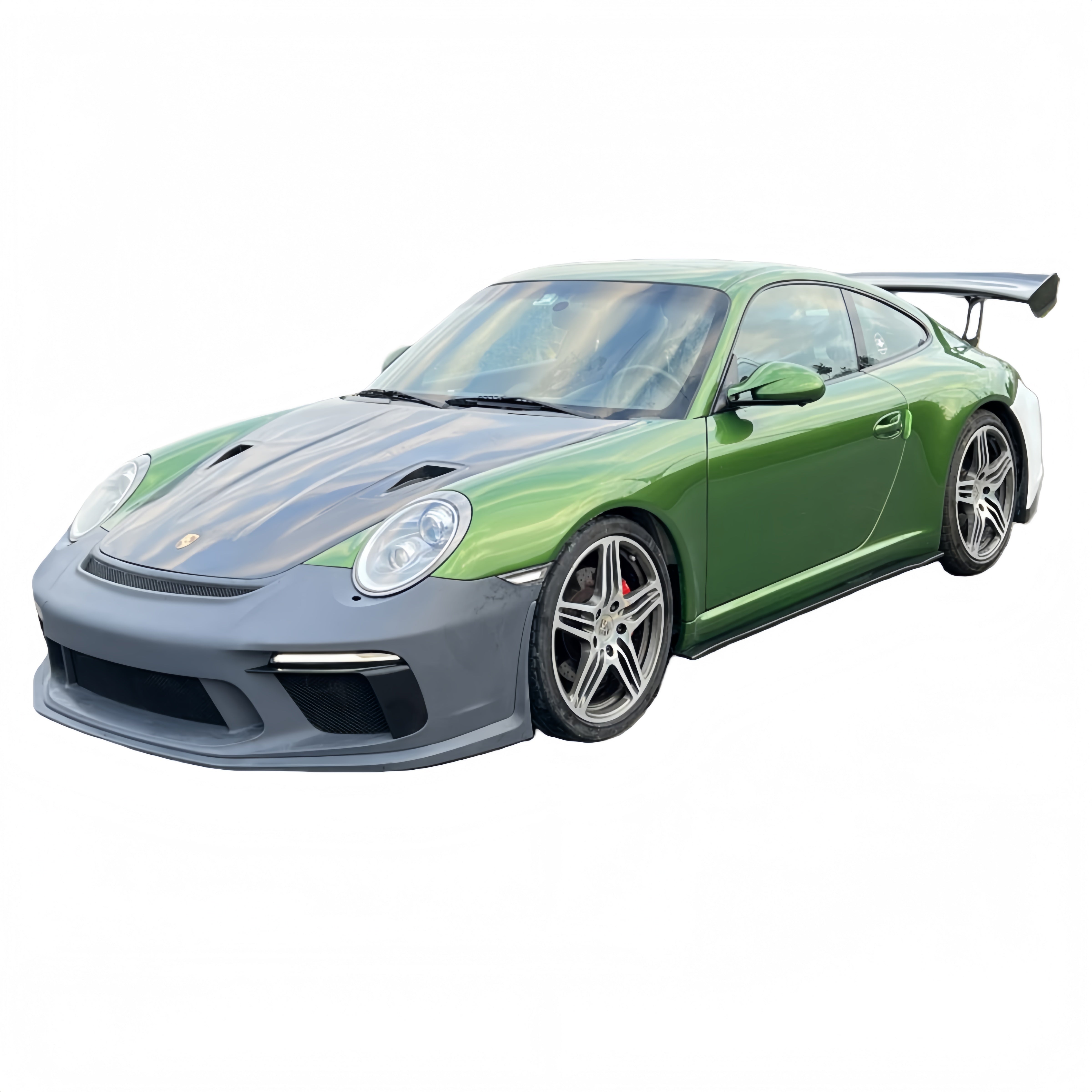 Porsche 997 Upgrade to 991.2 GT3 Front Bumper Kit For 2005-2012 PP Polypropylene