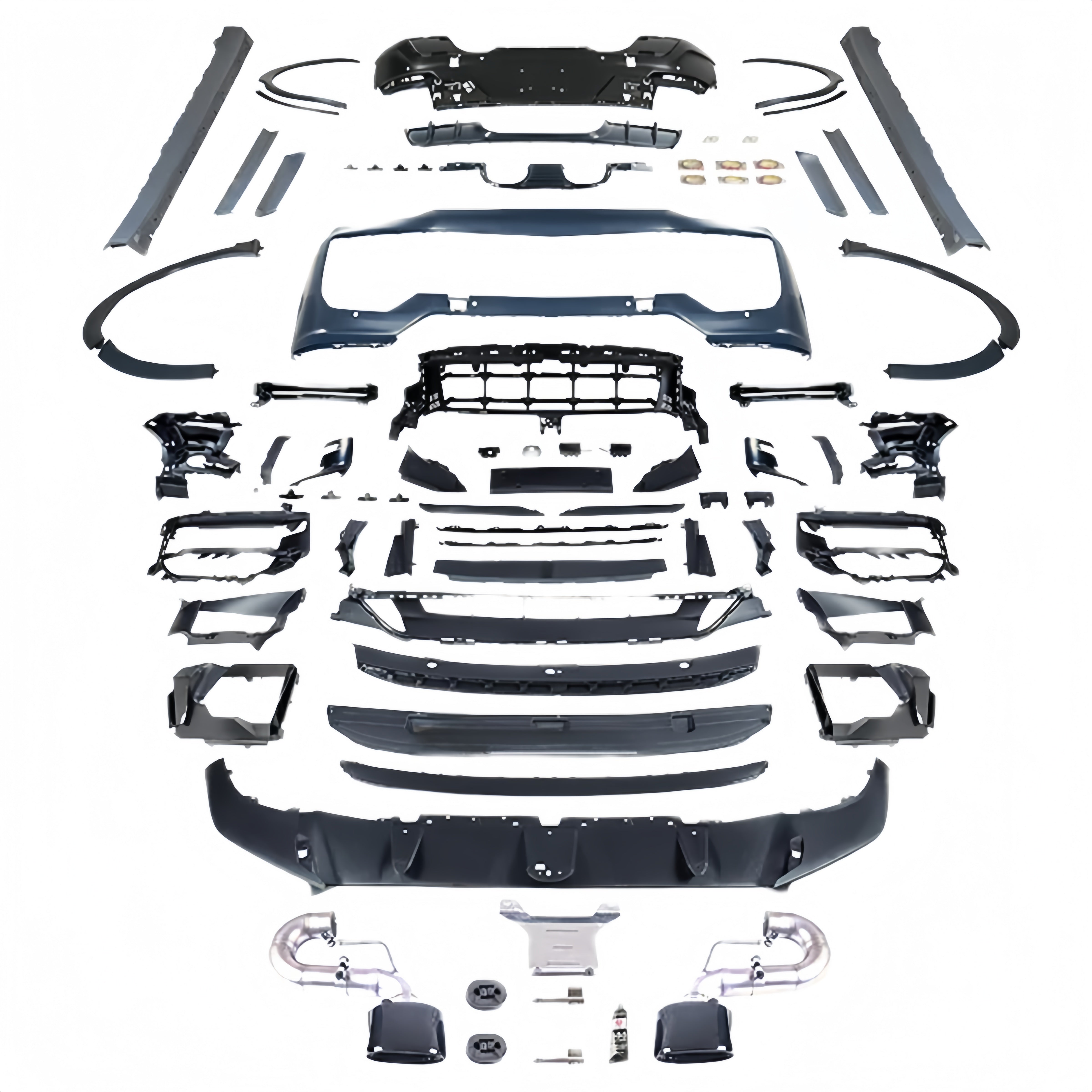 PORSCHE CAYENNE 9YO.2 TURBO GT PLASTIC PP CONVERSION BODY KIT FOR 2024+