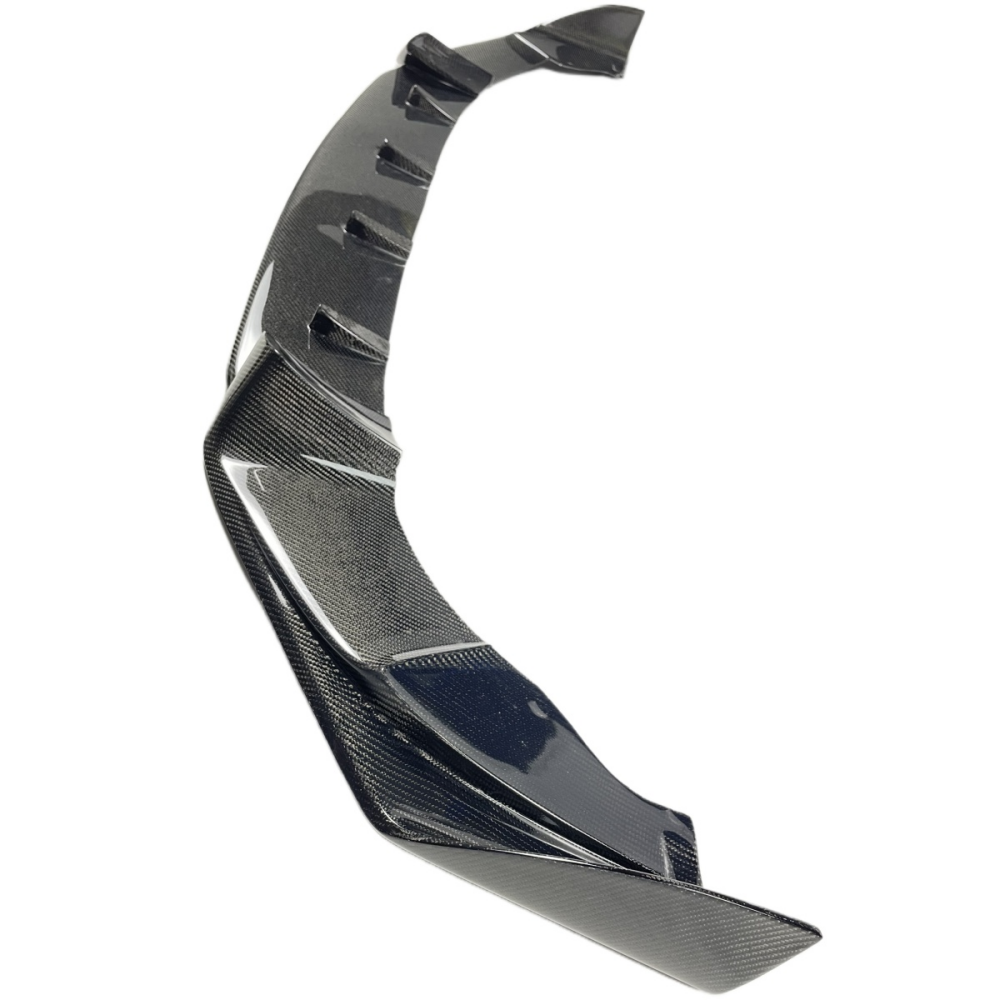 BMW F97 X3M F98 X4M 2019-2023 AE Style Real Carbon Fiber Front Bumper Lip