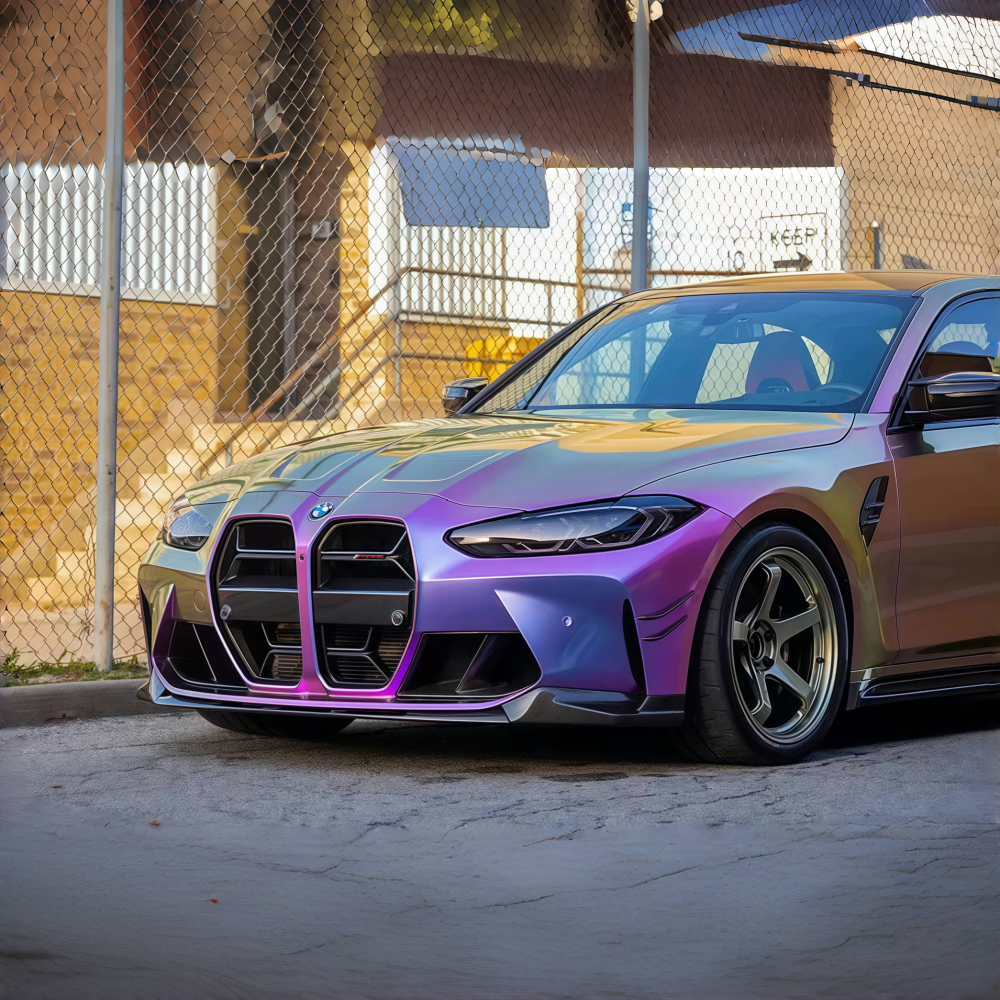 BMW M3 G80 M4 G82 MP Style Dry Carbon Fiber Front Lip Splitter