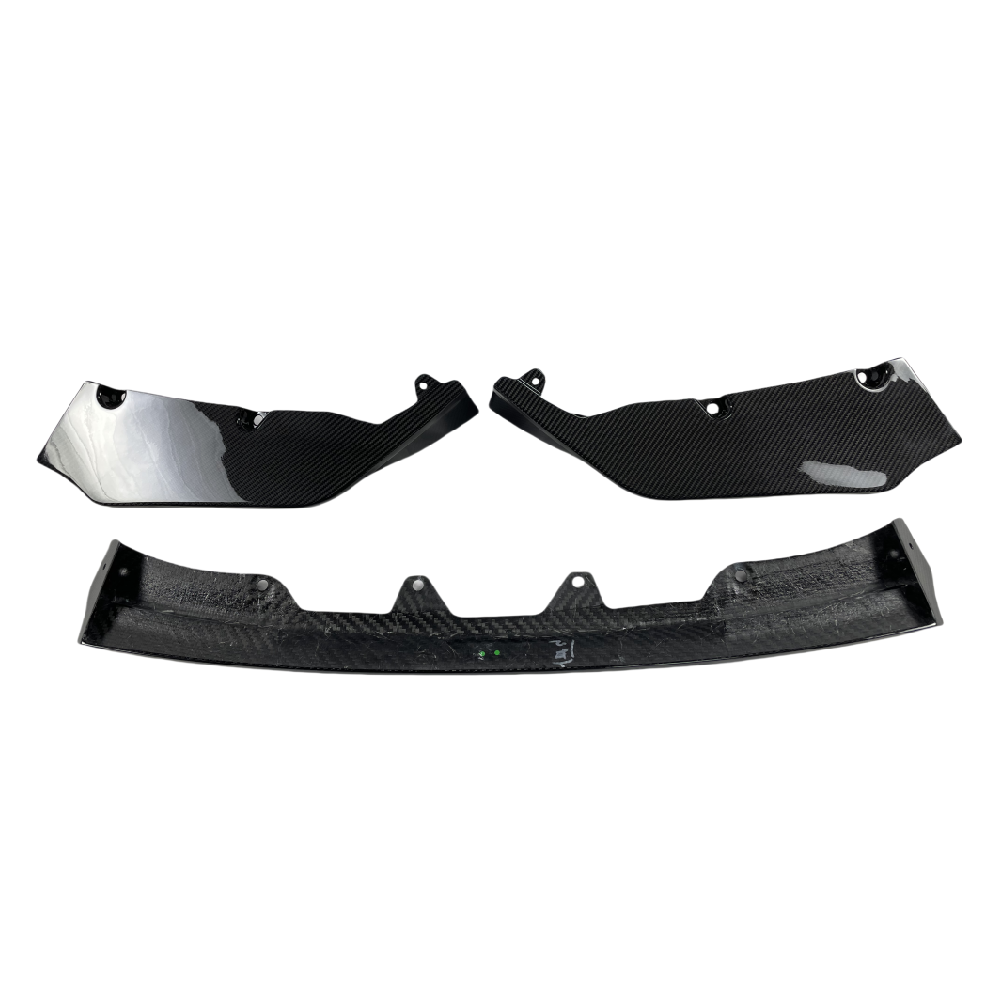 BMW M3 G80 M4 G82 V Style Dry Carbon Fiber Front Lip Splitter