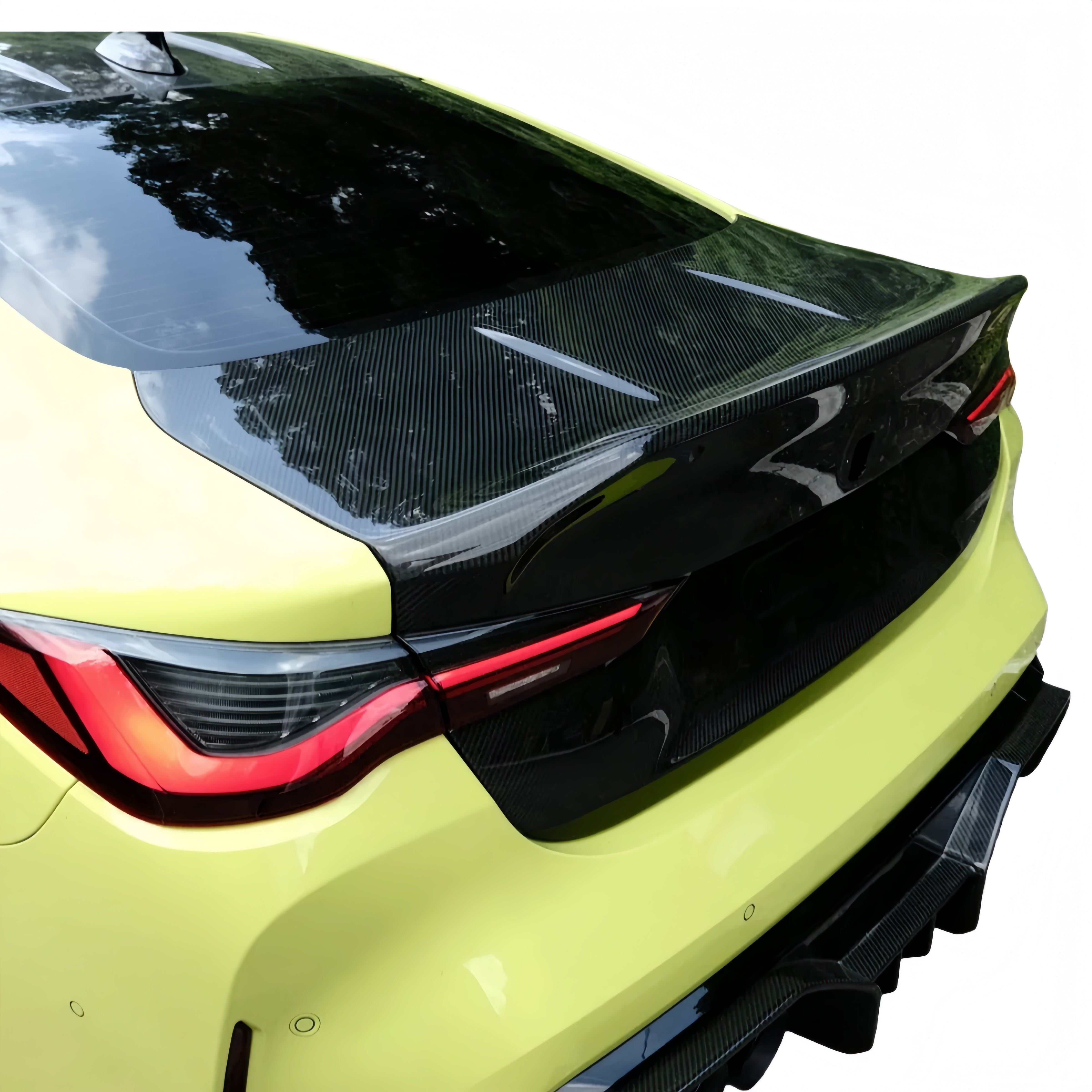 Prepreg Carbon Fiber CSL Style Rear Trunk Lid for BMW G82 M4 2021+