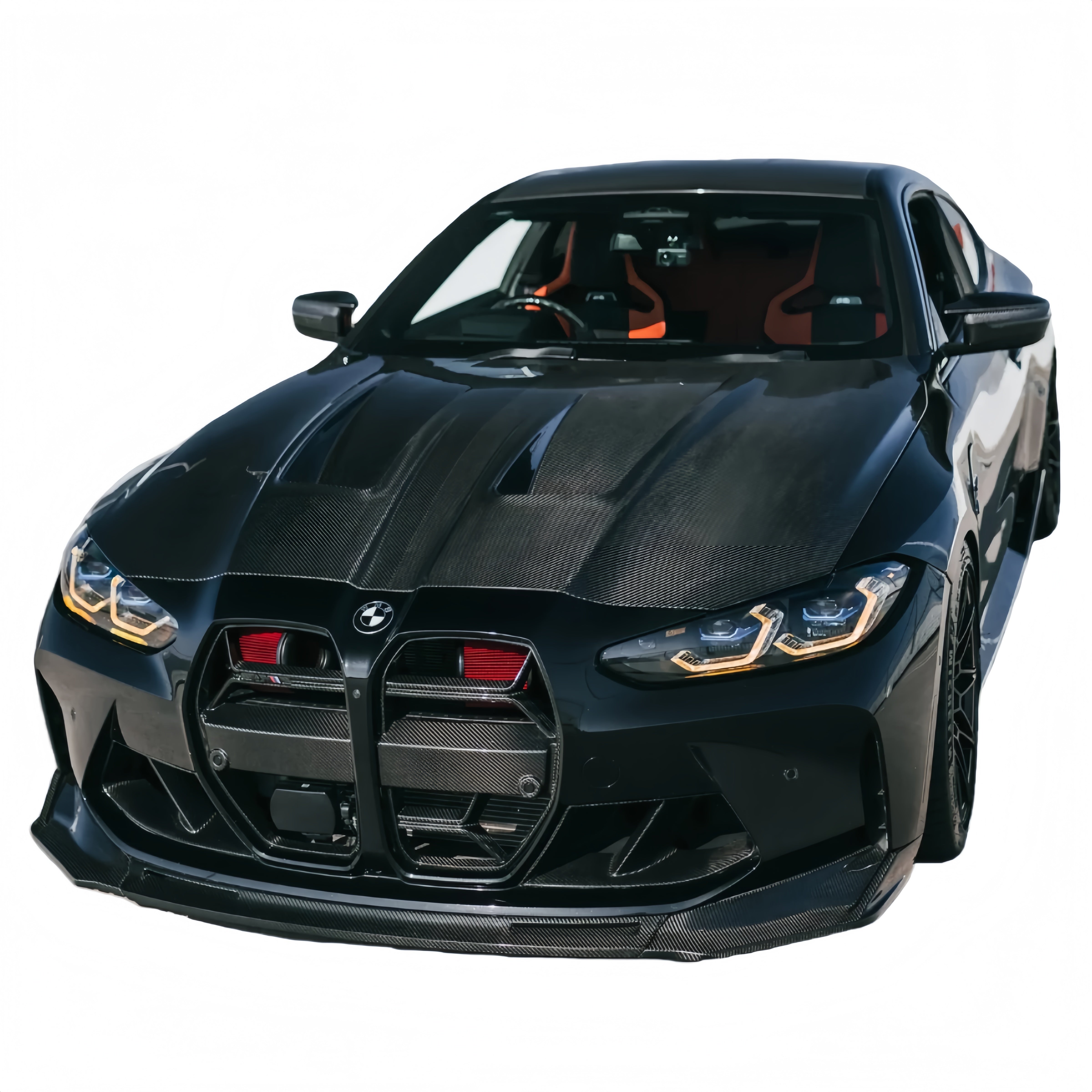Prepreg Dry Carbon Fiber AN Style Front Hood for BMW G80 M3 G82 M4 2021+