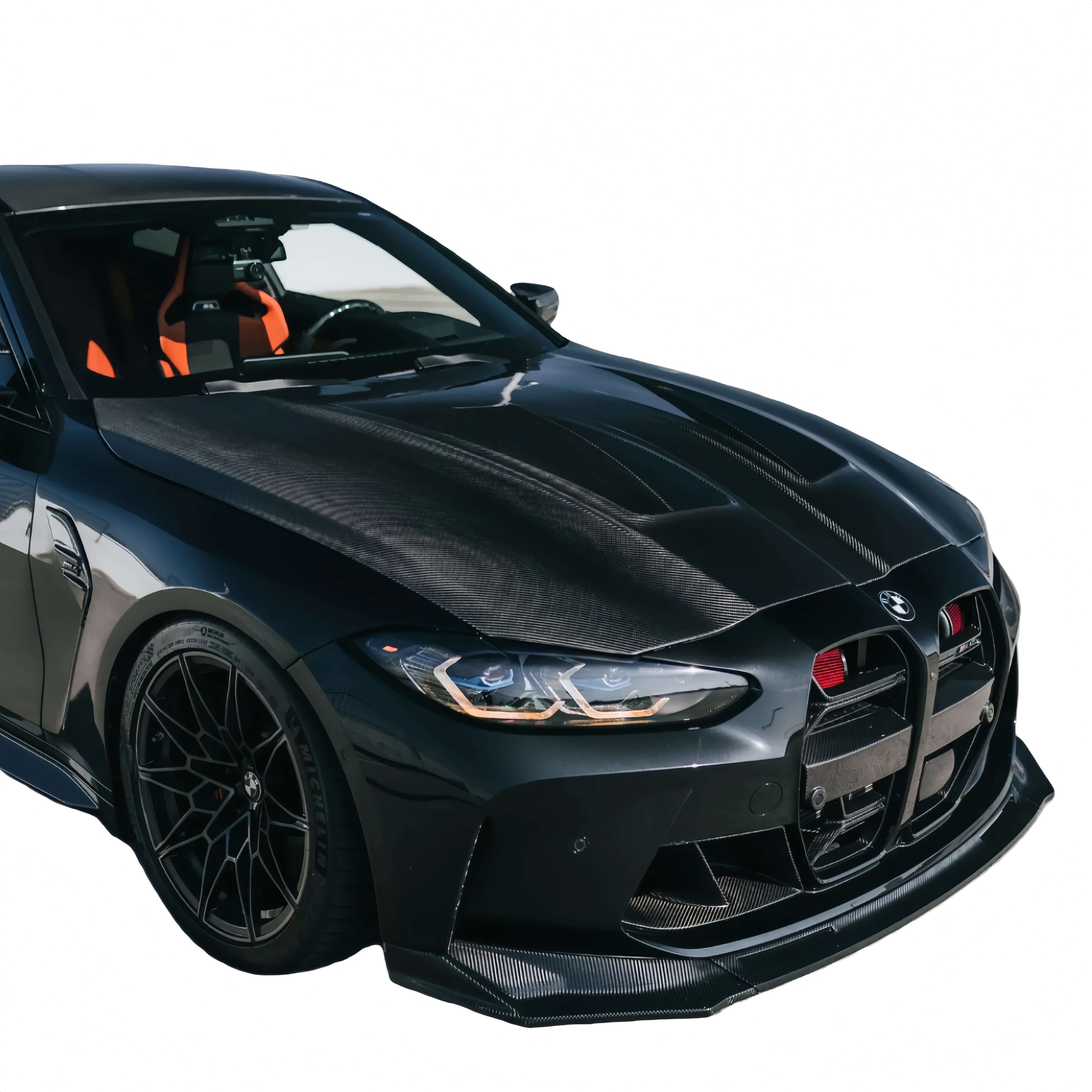 Prepreg Dry Carbon Fiber AN Style Front Hood for BMW G80 M3 G82 M4 2021+