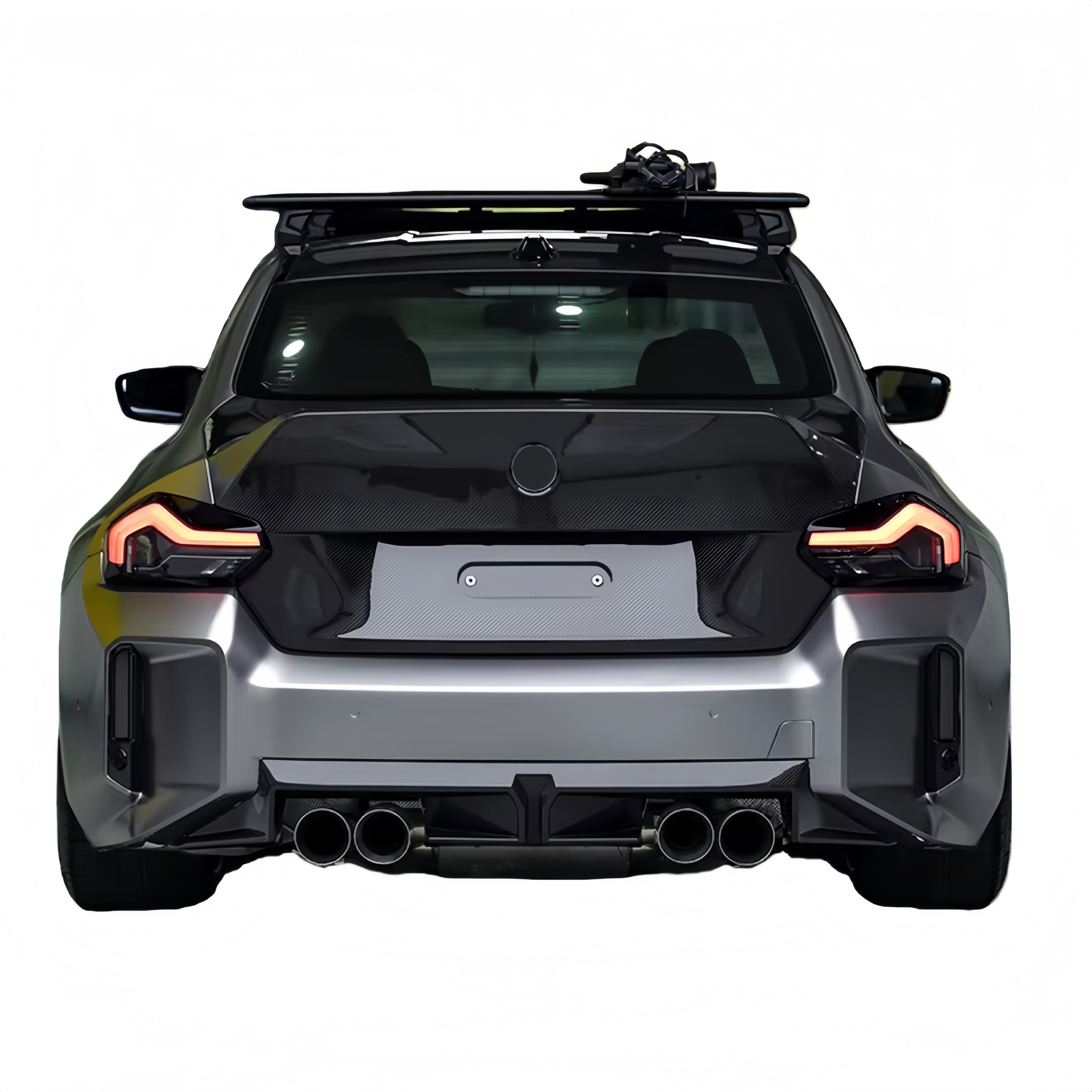 Prepreg Carbon Fiber CS Style Ducktail Trunk Lid for BMW G87 M2 2023+
