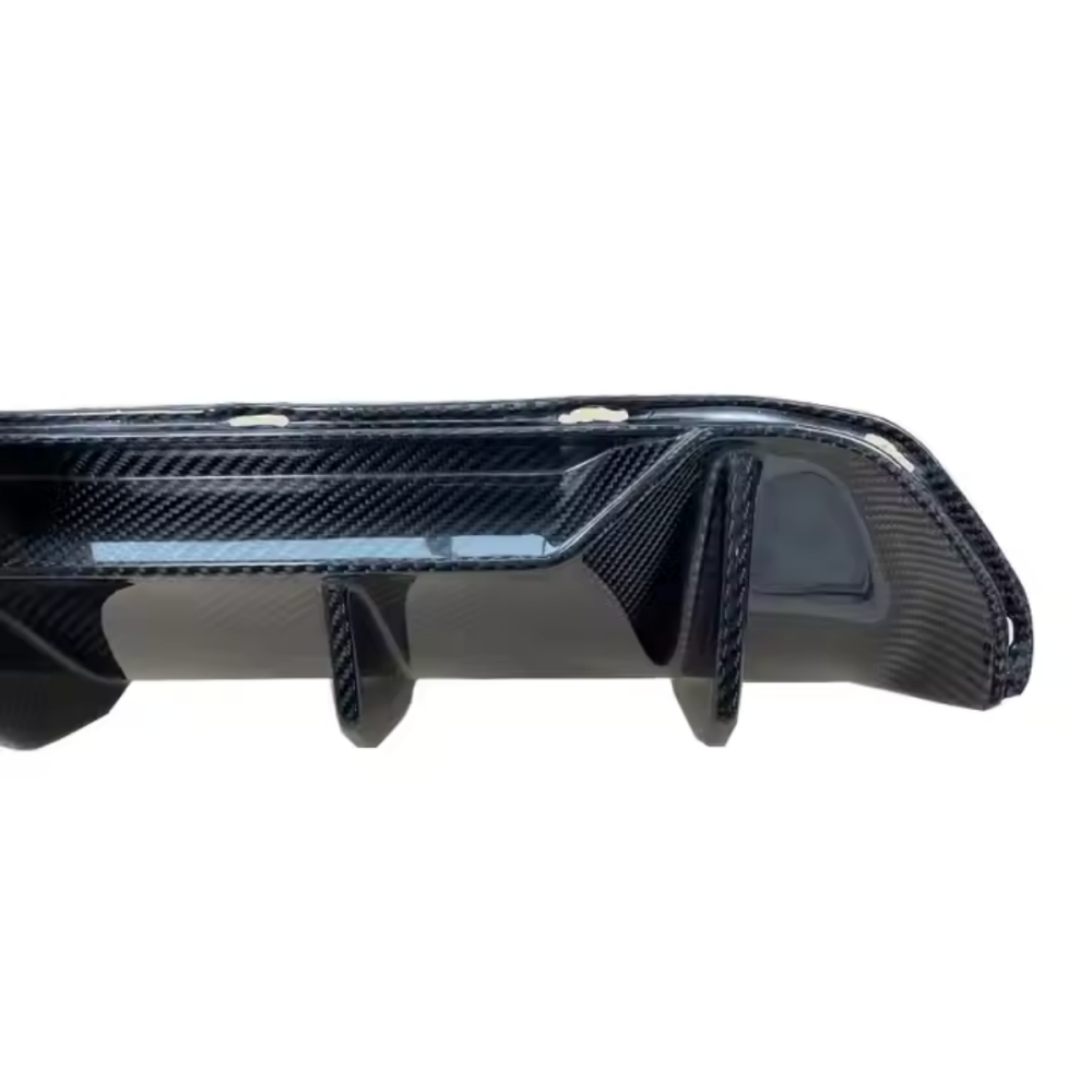 BMW F90 M5 2018+ MP Style Dry Carbon Fiber Rear Bumper Lip Diffuser Spoiler