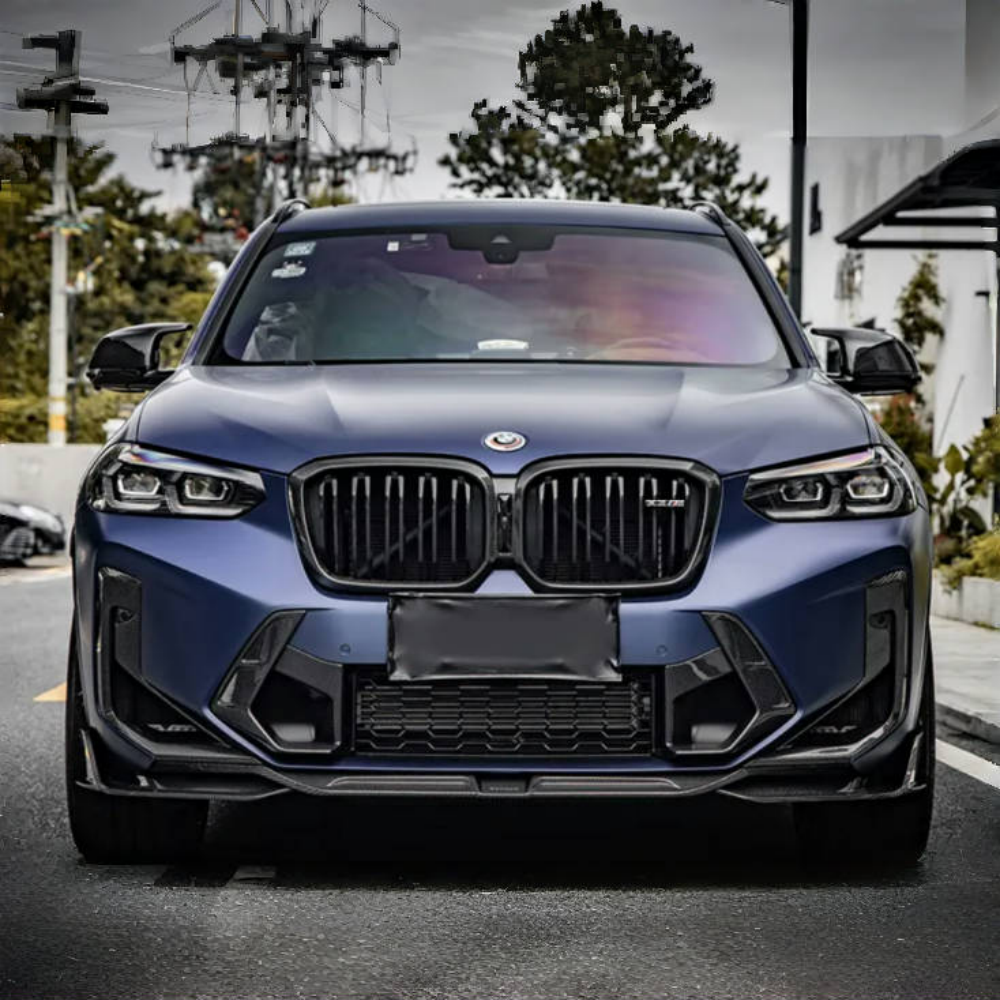 BMW F97 X3M LCI 2022+ SQ style Prepreg Dry Carbon Fiber Front Air Ducts