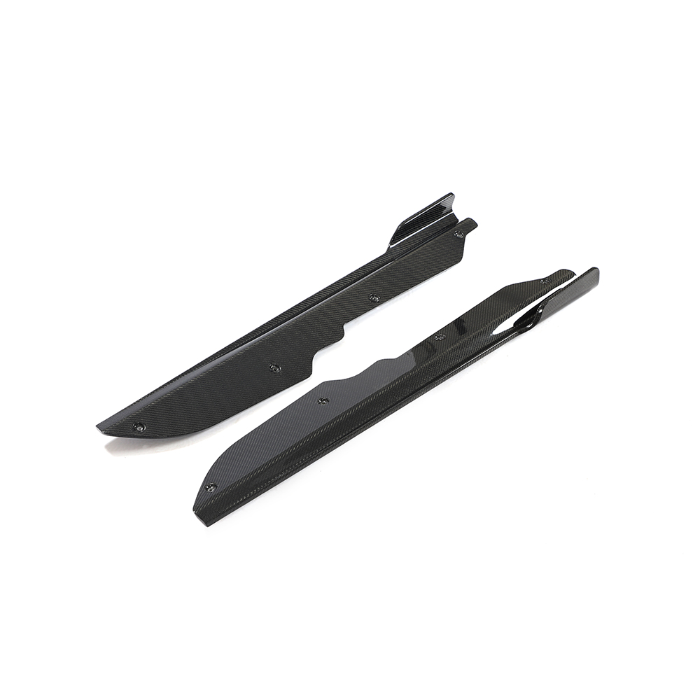 Chevrolet Corvette Stingray C8 2020 2021 Dry Carbon Fiber Side Skirts