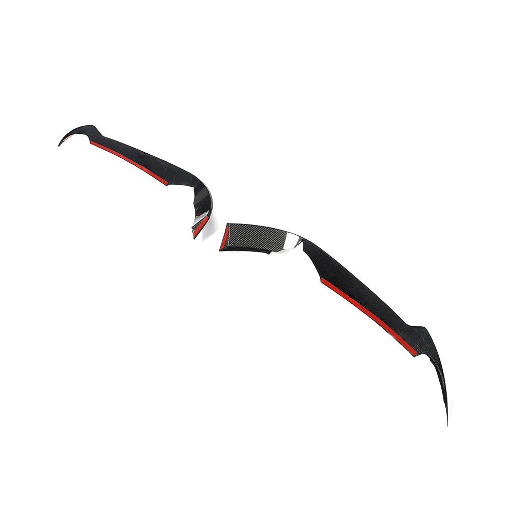 Chevrolet Corvette Stingray C8 2020 2021 Dry Carbon Fiber Bumper Canards