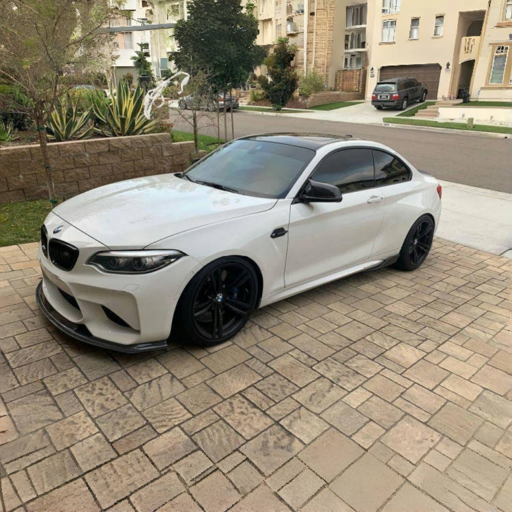 BMW F87 M2 2017+ MP Style Real Carbon Fiber  Side Skirt