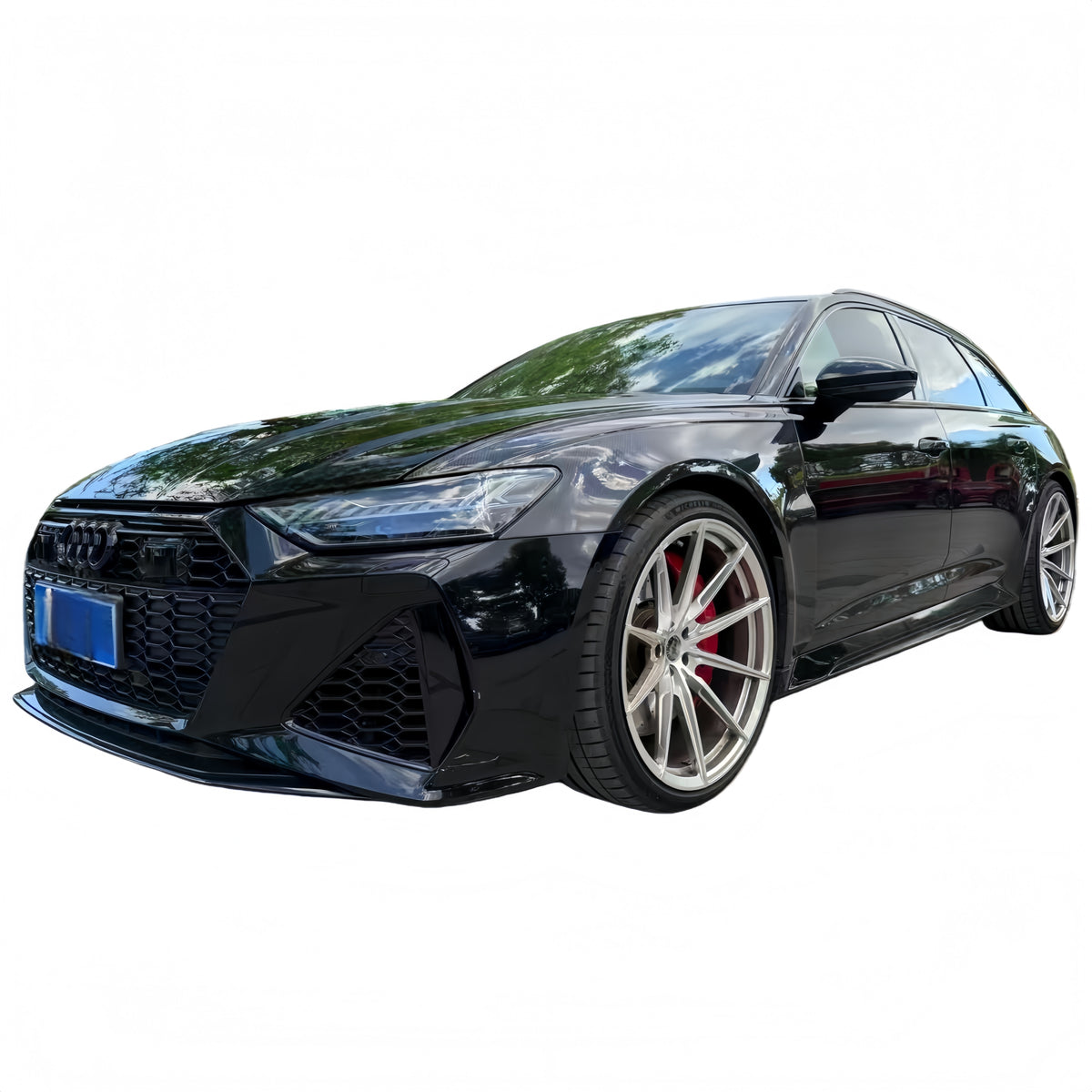 Prepreg Dry Carbon Fiber GT Style Front Fenders For Audi RS6 Avant C8 2020-2026