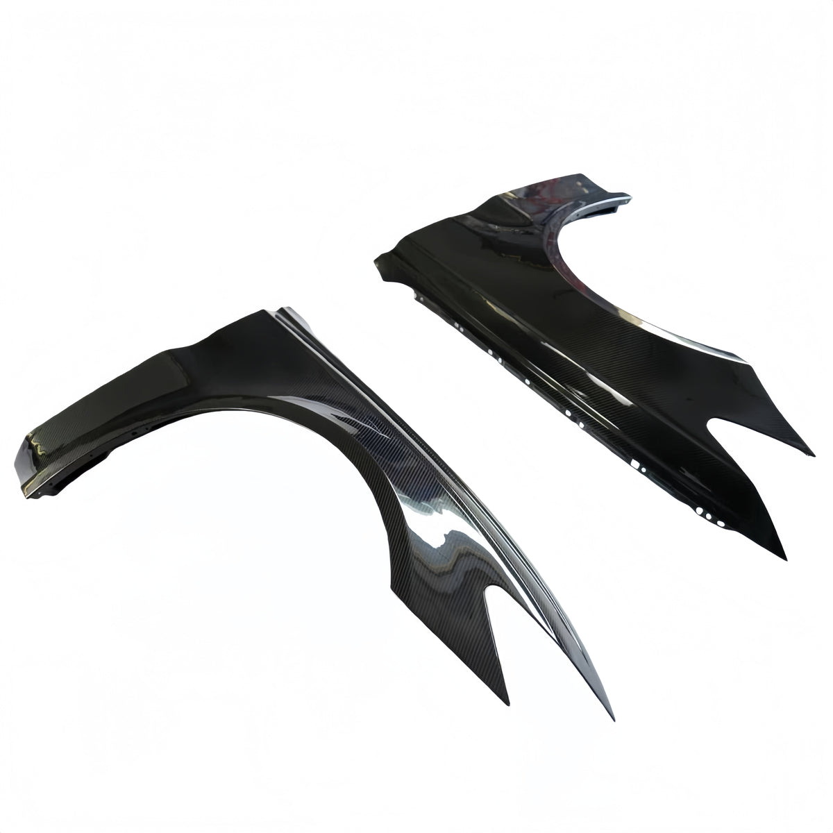 Prepreg Dry Carbon Fiber GT Style Front Fenders For Audi RS6 Avant C8 2020-2026