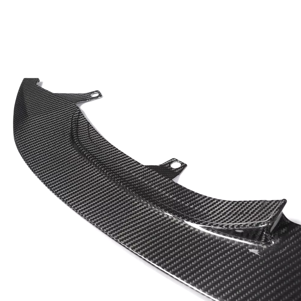 BMW F80 F82 F83 2014-2020 GT4 Style Real Dry Carbon Fiber Front Diffuser Bumper Lip