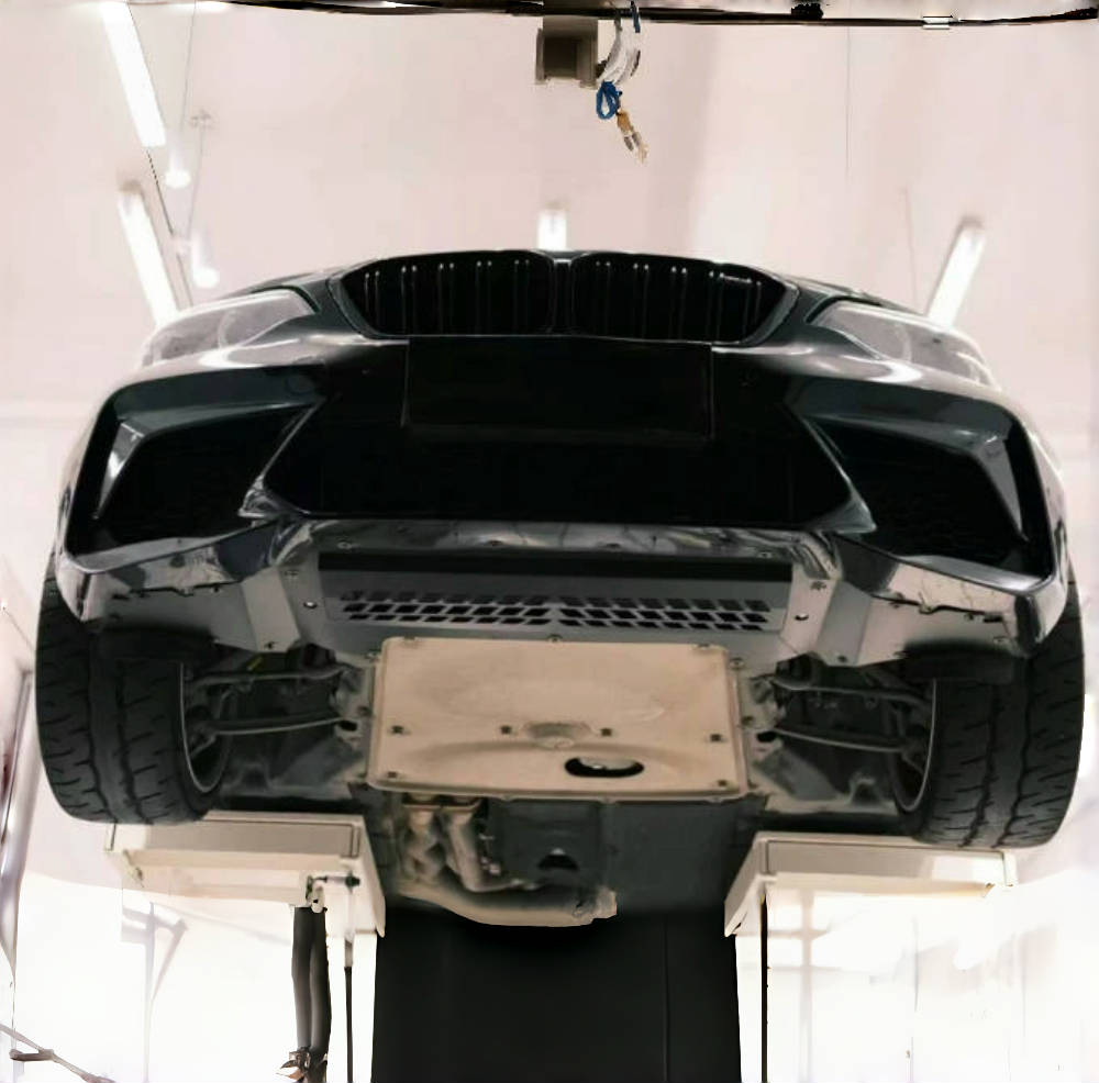 BMW M2C F87 Aluminum Matte Metal Skid Plate