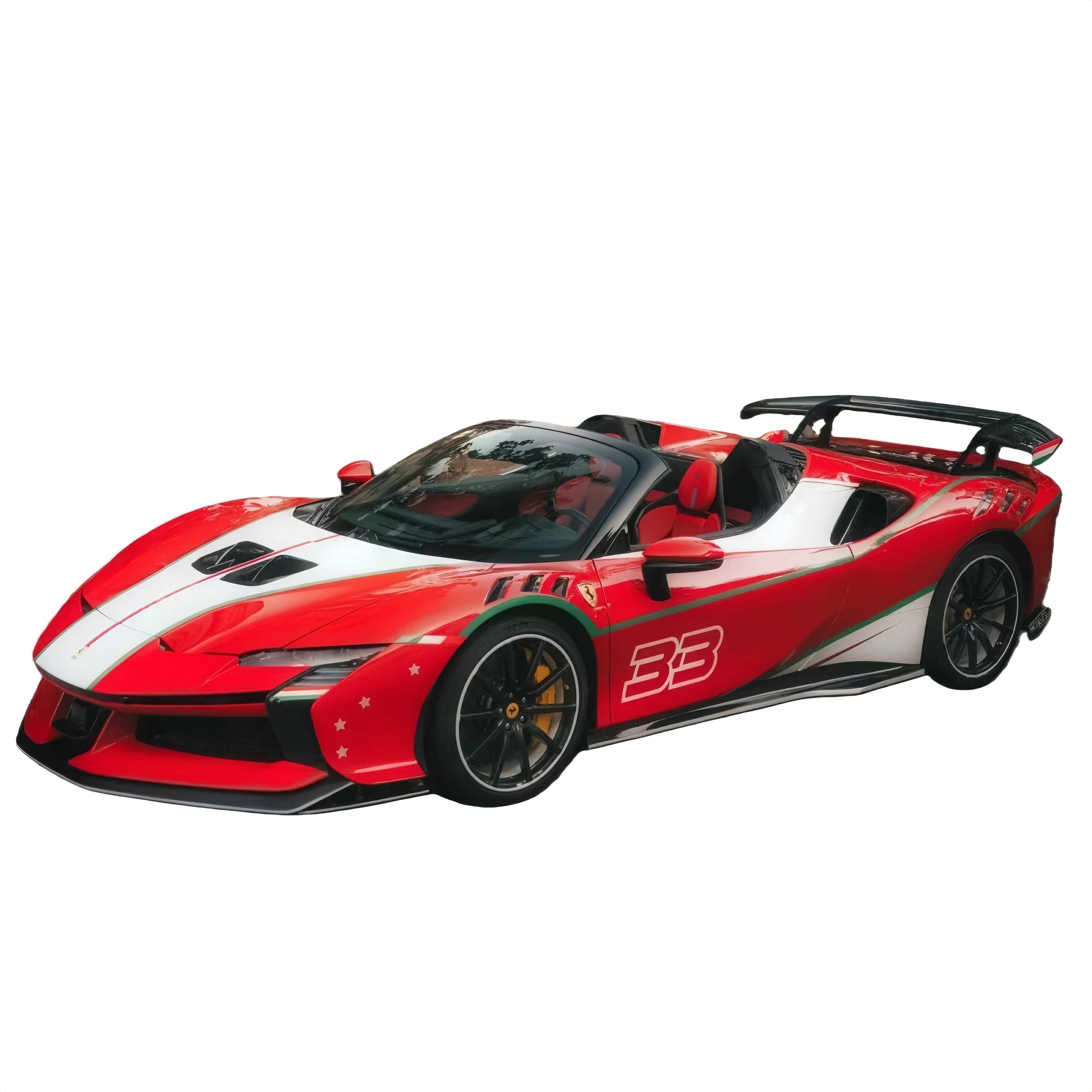 Prepreg Carbon Fiber FXXK Style Conversion Body Kit For Ferrari SF90 Stradale & Spider 2020+