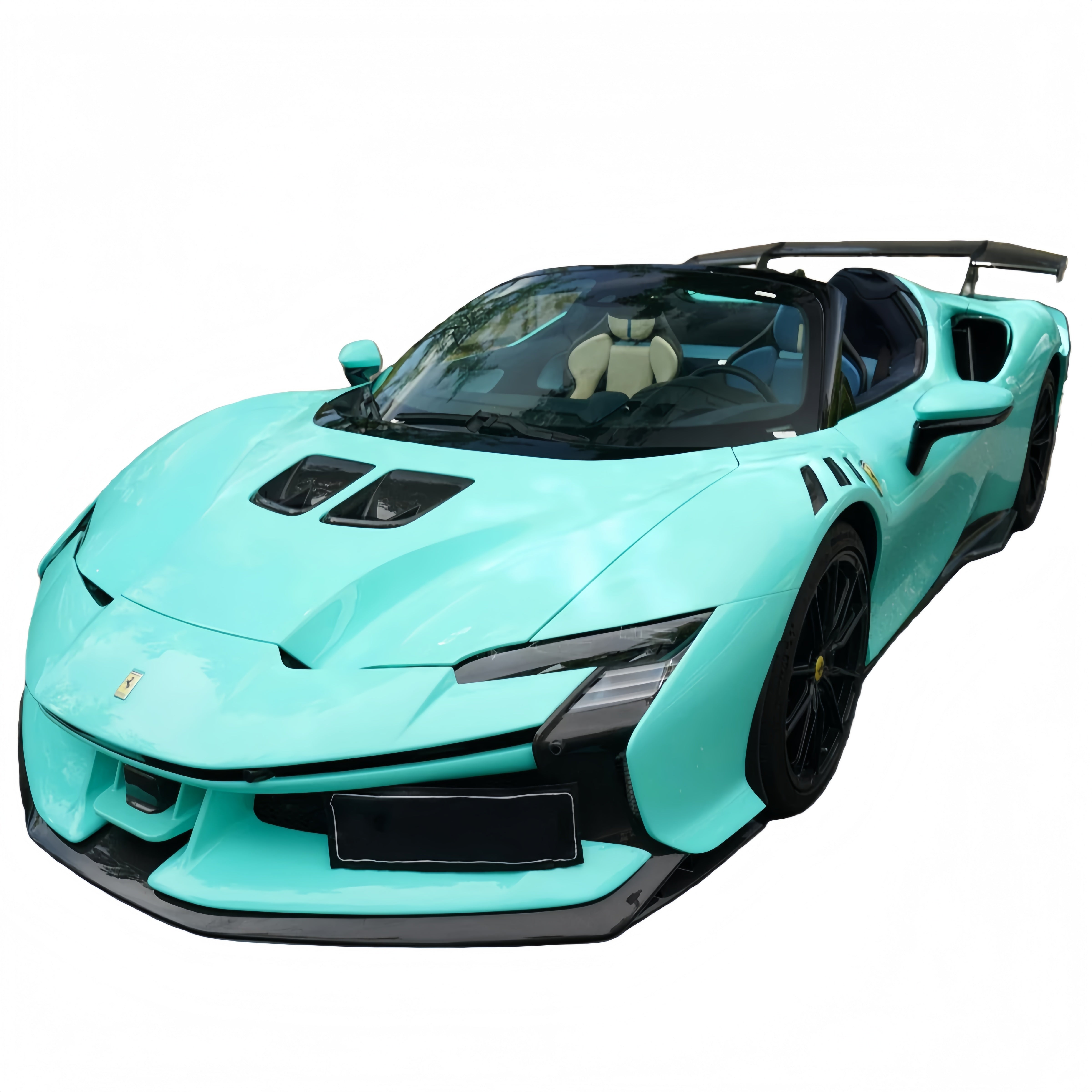 Prepreg Carbon Fiber FXXK Style Conversion Body Kit For Ferrari SF90 Stradale & Spider 2020+