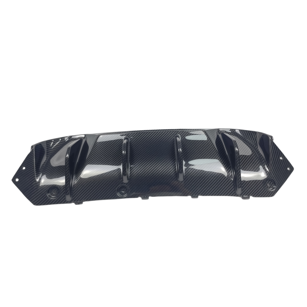 BMW F90 M5 2018+ MP Style Dry Carbon Fiber Rear Bumper Lip Diffuser Spoiler