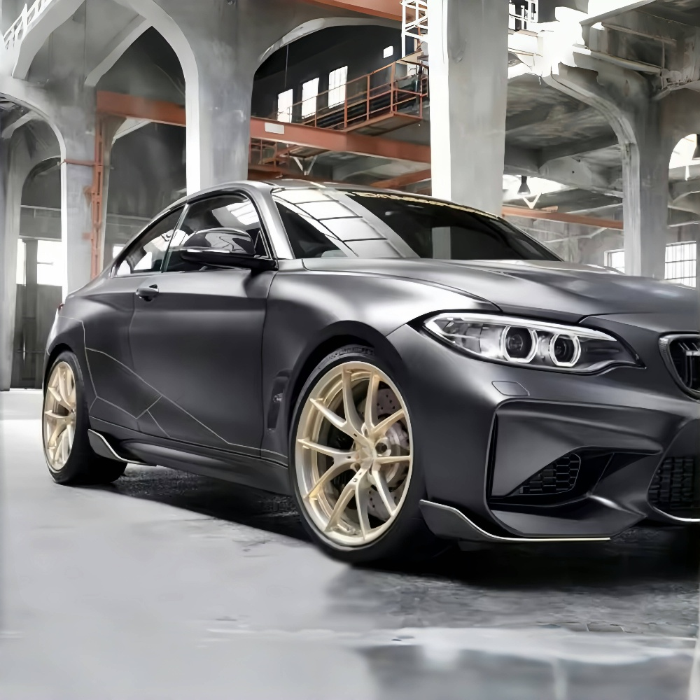 BMW M2 F87 2015-2021 MP Style Prepreg Dry Carbon Fiber  Side Skirt