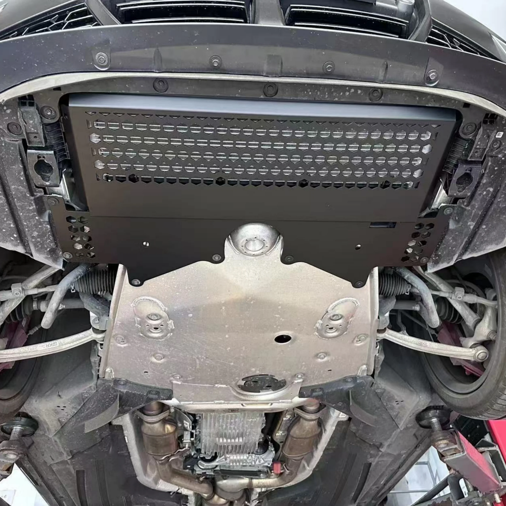 BMW M2 G87 M3 G80 M4 G82 2021+ Aluminum Matte Metal Skid Plate