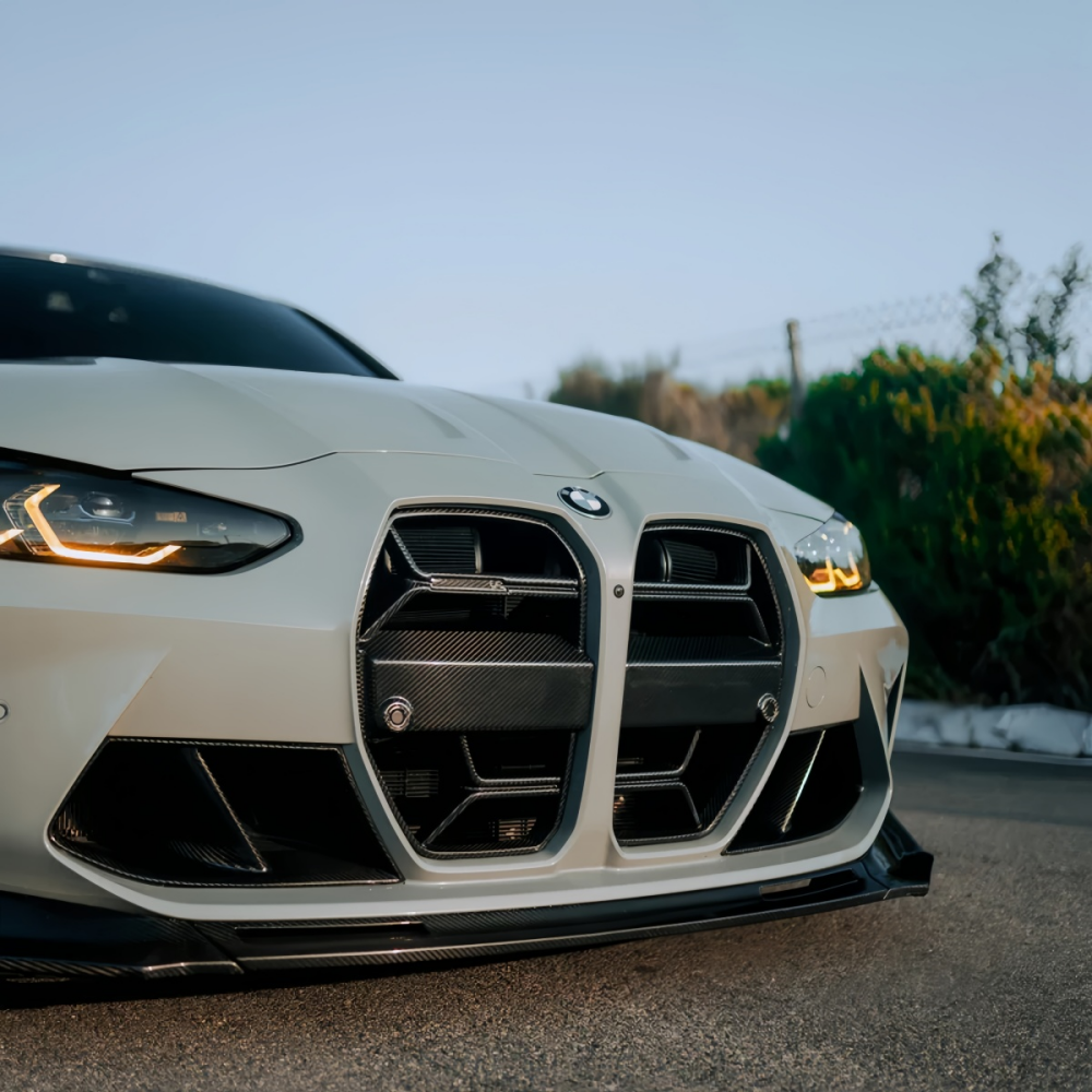 BMW G80 M3 G82 G83 M4 CSL Style Prepreg Dry Carbon Fiber  Front Grilles