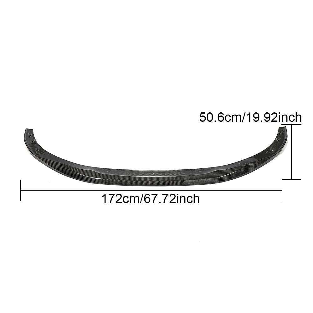 Carbon Fiber Front Bumper Splitter Lip Chin for BMW 4 Series G22 G23 M440i M-SPORT 2 Door 2021 2023