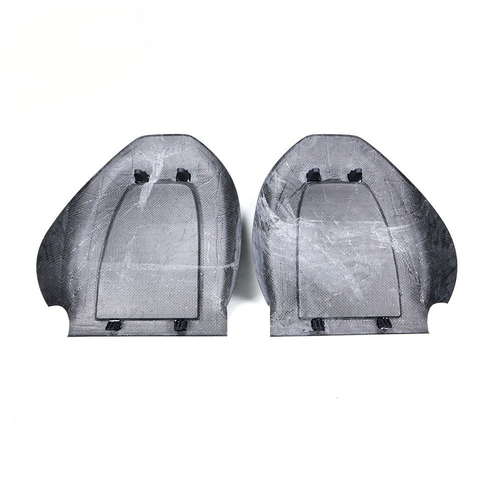 Dry Carbon Model 3 & Y Seat Back Replacement Cover 2 Pcs