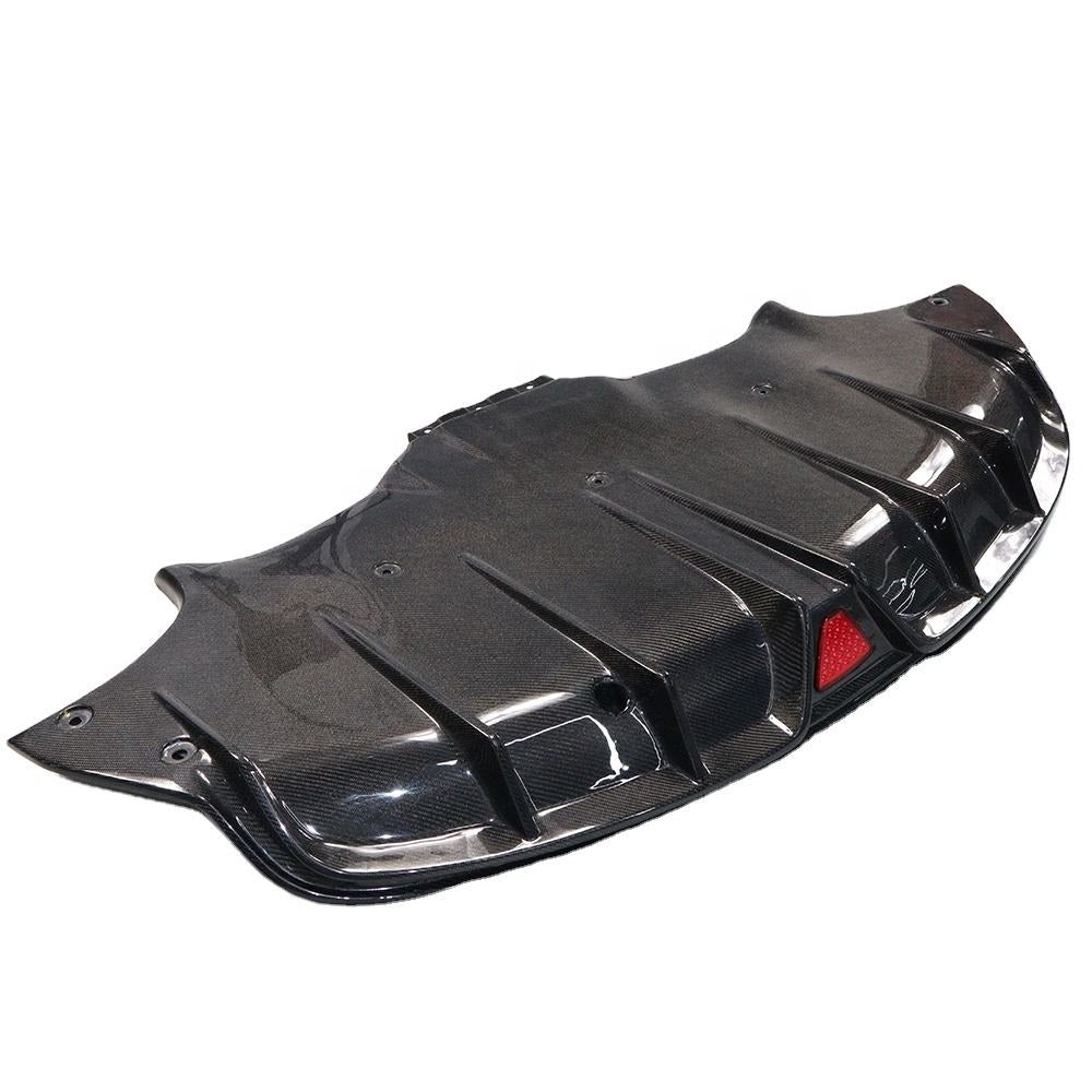 Carbon Fiber CMST Type Auto Rear Bumper Diffuser for Tesla Model 3 2014+
