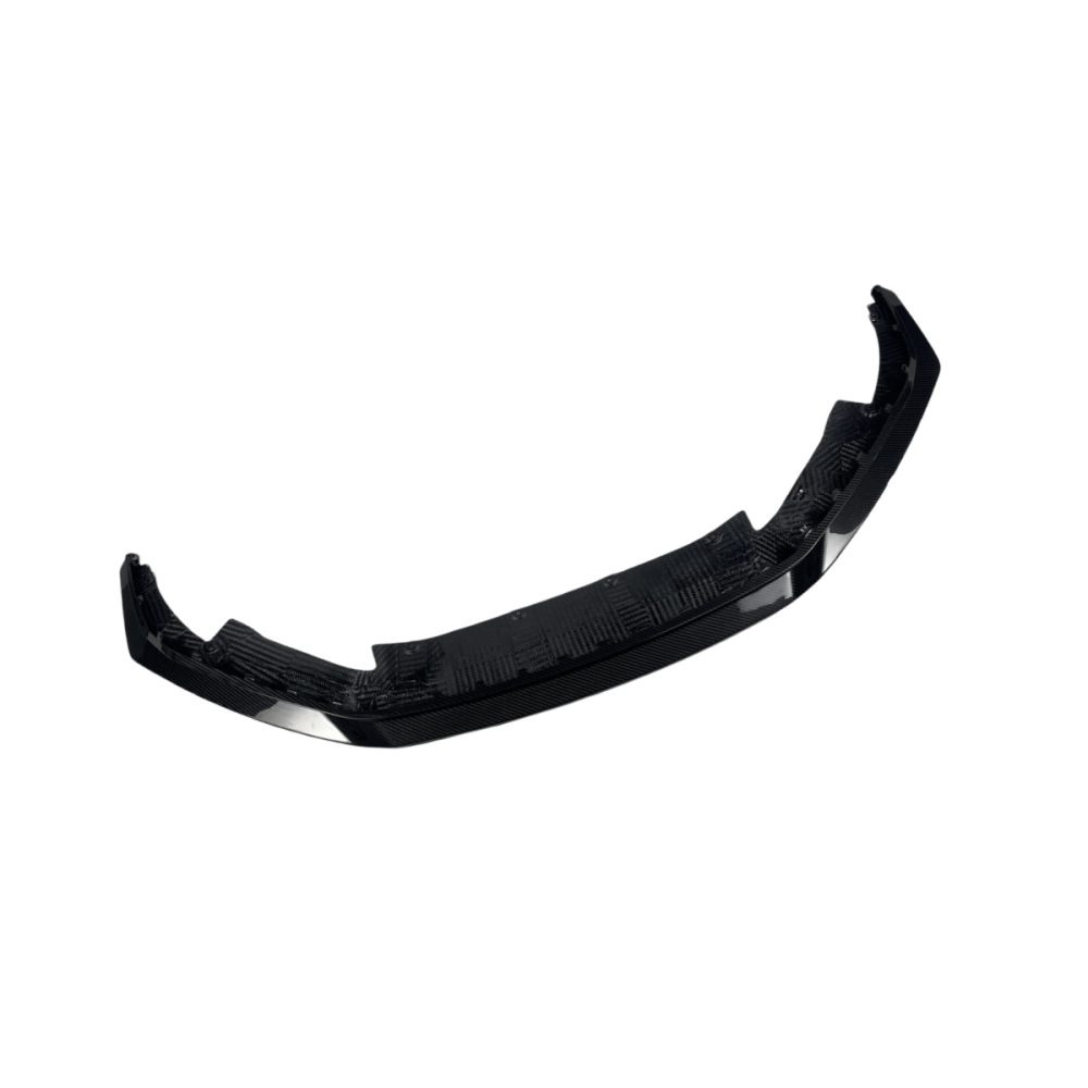 Audi R8 V10 Coupe 2023 P style Dry Carbon Fiber Front Lip Splitter