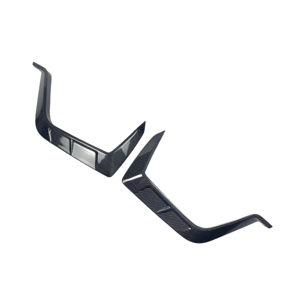 Audi RS6 RS7 C8 Avant Full Carbon Fiber Front Bumper Canards