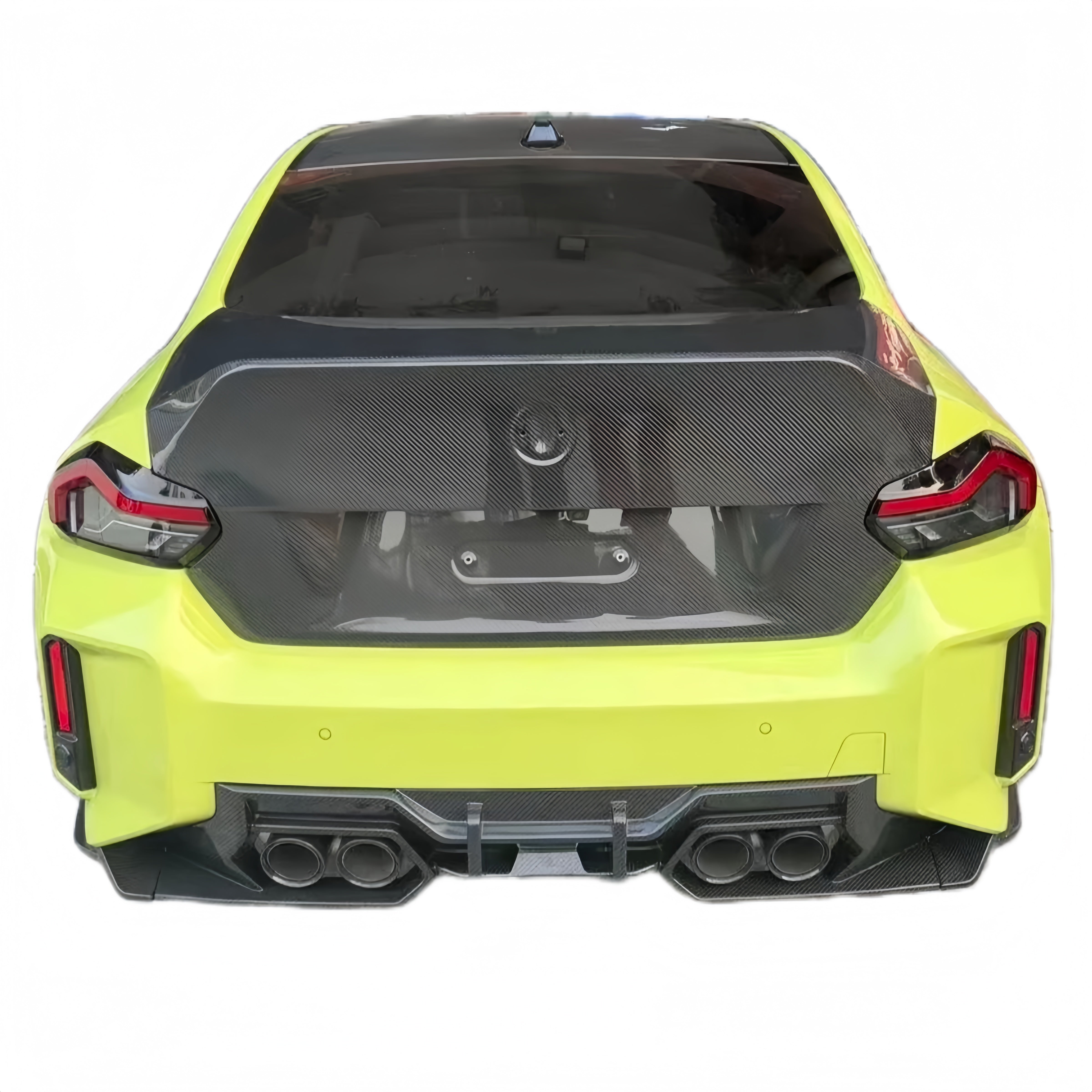 Prepreg Dry Carbon Fiber CS Style Trunk Lid For BMW M2 G87 2023+