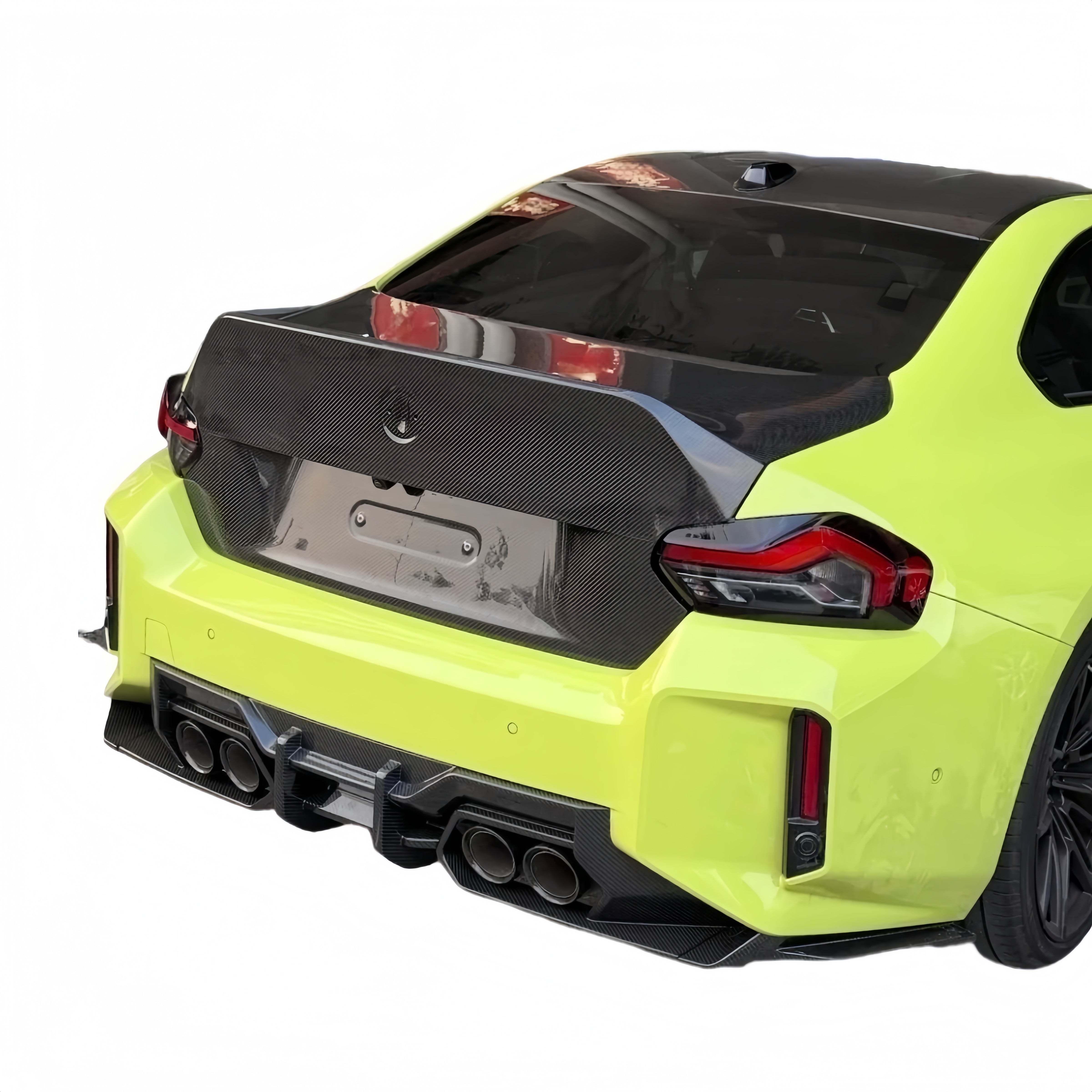 Prepreg Dry Carbon Fiber CS Style Trunk Lid For BMW M2 G87 2023+