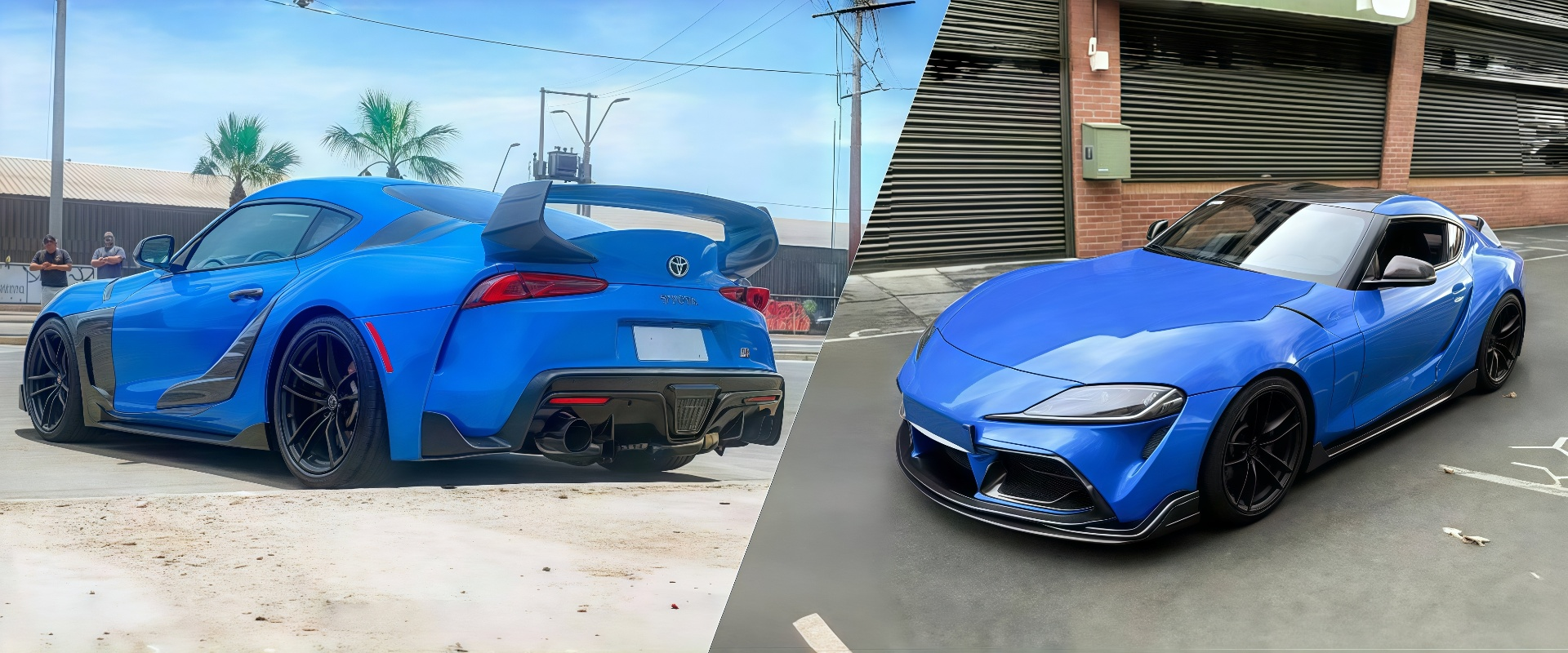 For Toyota Supra A90 carbon fiber body kits