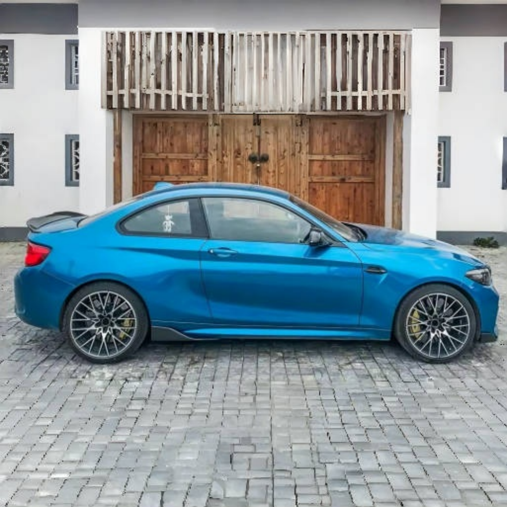 BMW M2 F87 2015-2021 MP Style Prepreg Dry Carbon Fiber  Side Skirt