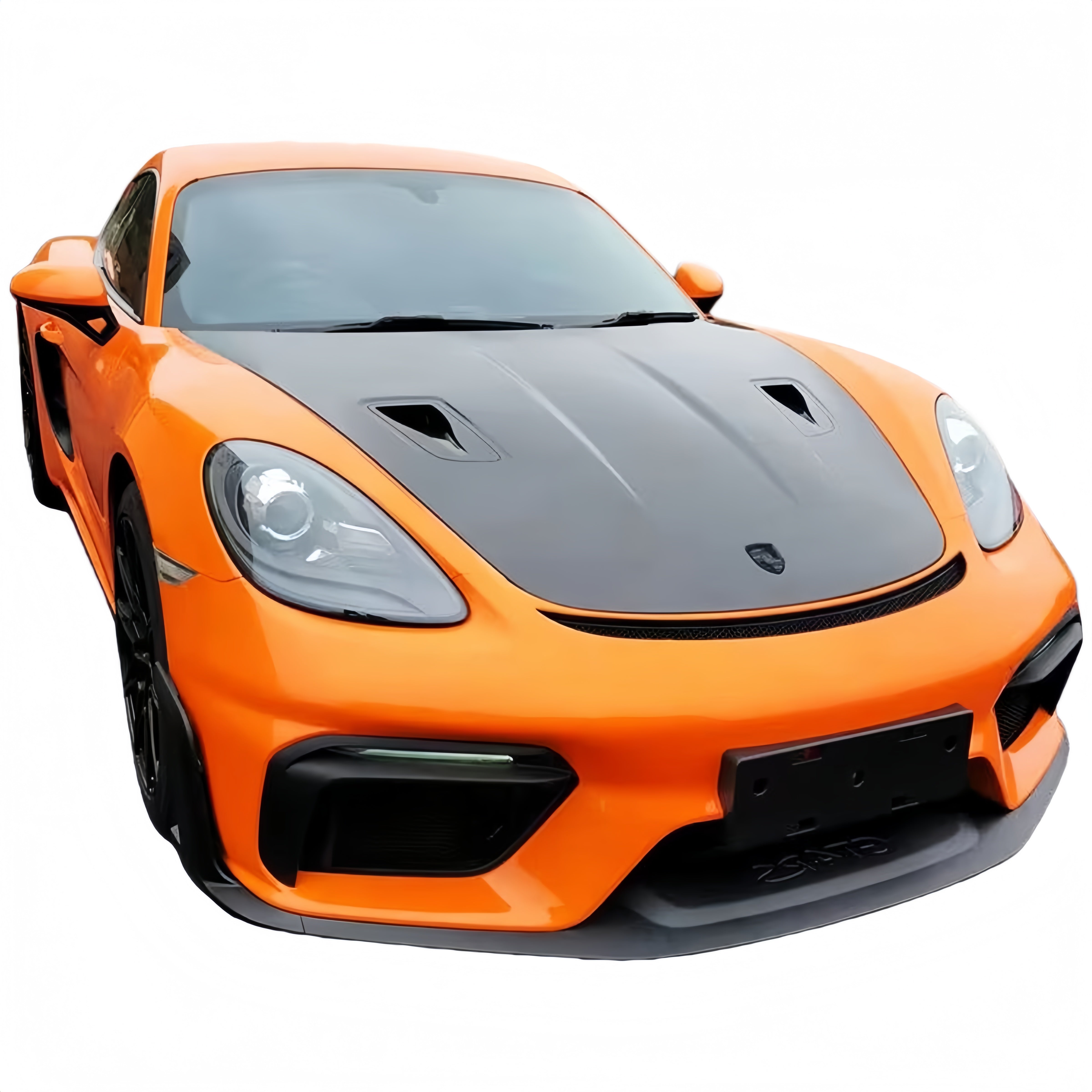 Porsche 718 Boxster&Cayman 982 Upgrades To GT4 RS Style Body Kit for 2017-2025 PP Polypropylene / Dry Carbon Fiber