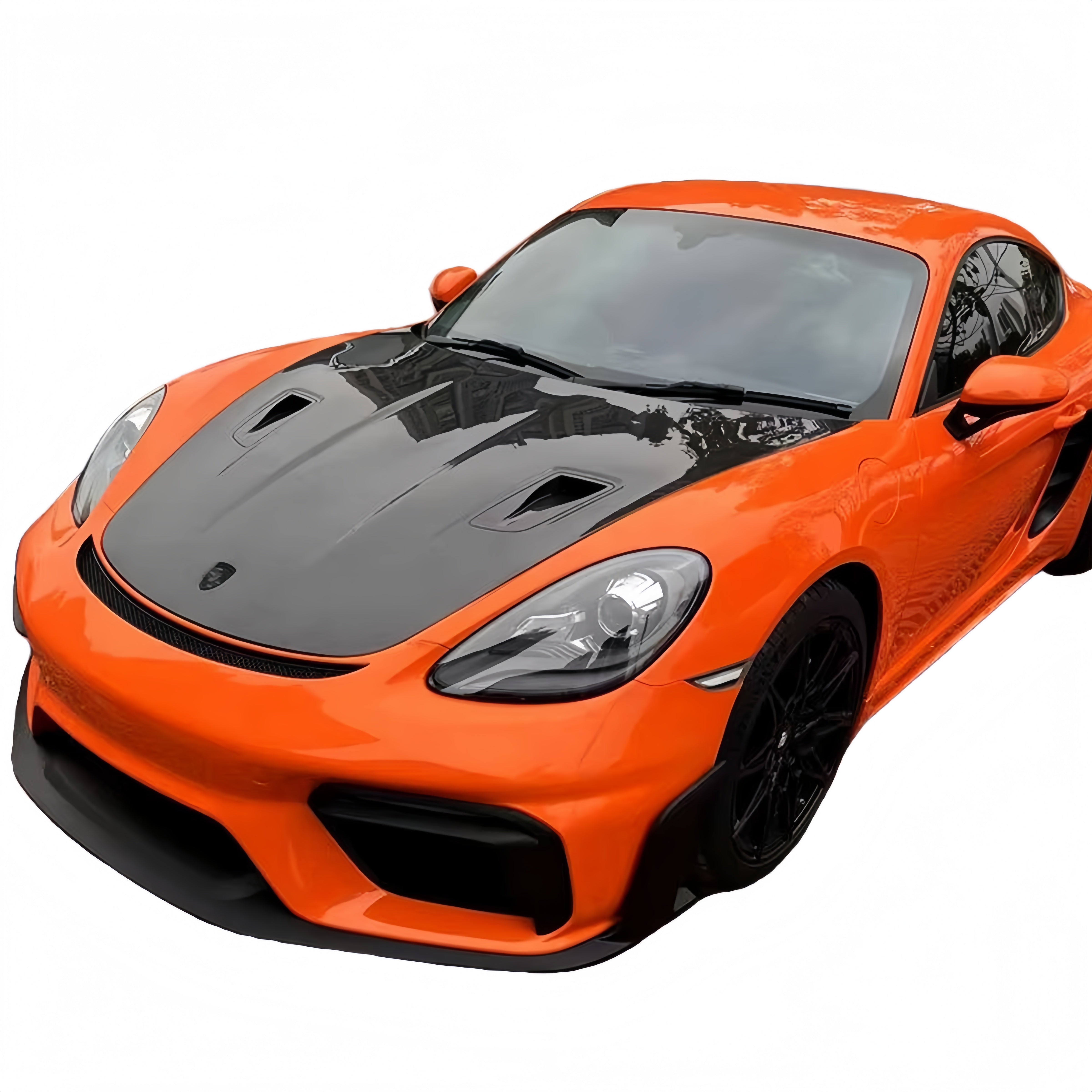 Porsche 718 Boxster&Cayman 982 Upgrades To GT4 RS Style Body Kit for 2017-2025 PP Polypropylene / Dry Carbon Fiber
