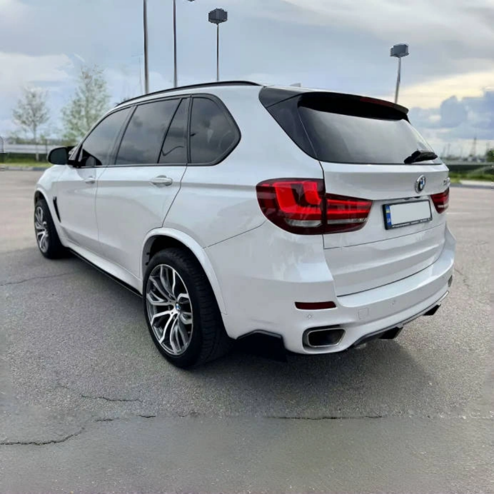 BMW F15 X5 F85 X5M 2014-2018 3D Style Real Carbon Fiber  Side Skirts