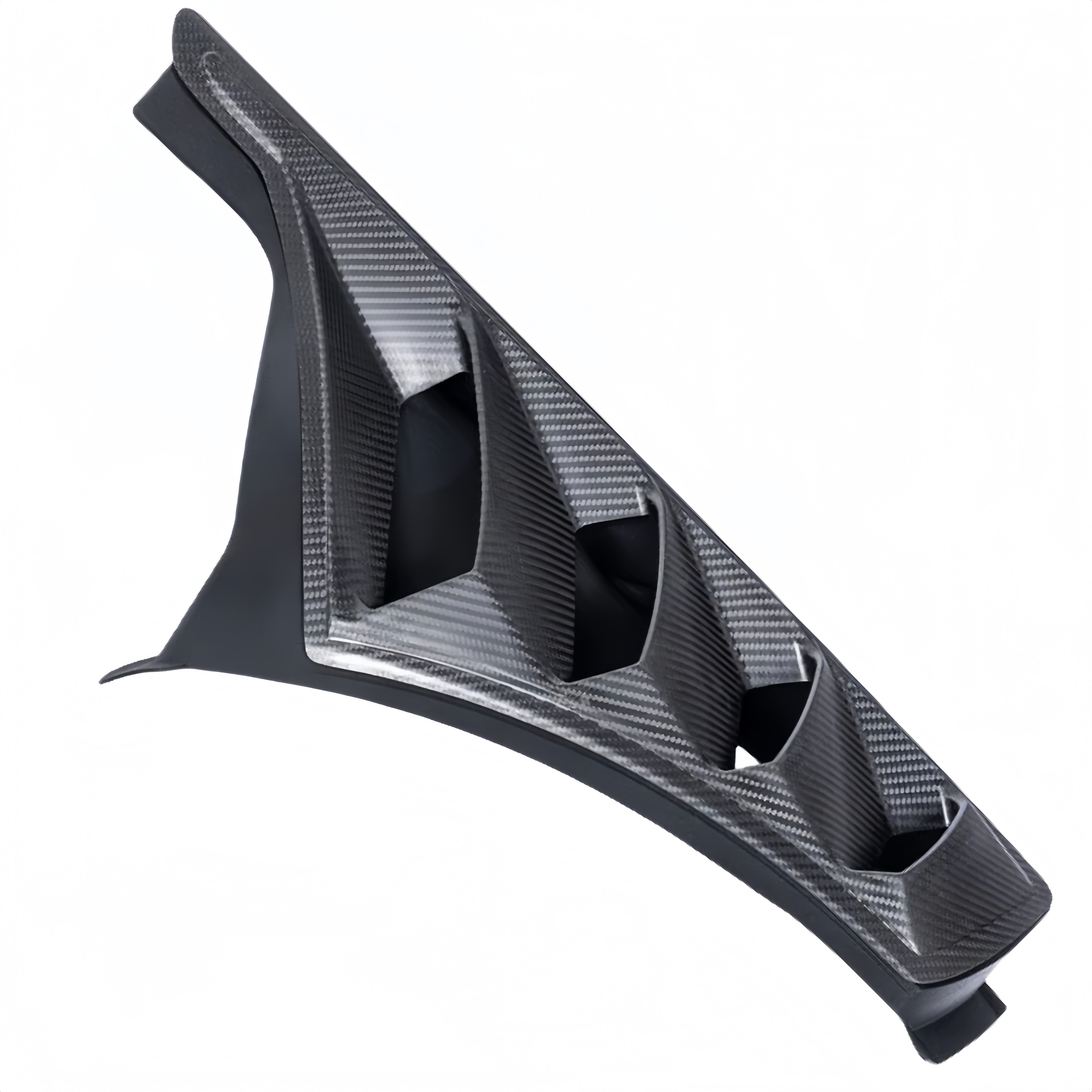 Prepreg Dry Carbon Fiber A Style V4 with Blades Vented Front Fender Set For BMW G87 M2 2023+