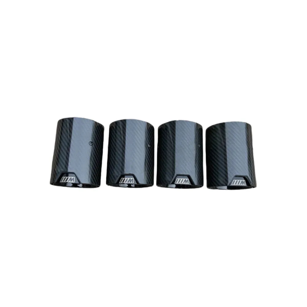 BMW M5 F90 Replacements M Style Dry Carbon Fiber Exhaust Tips