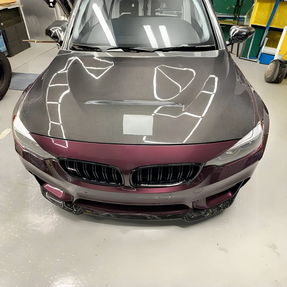 BMW F80 M3 F82 F83 M4 CS Style Real Forged Carbon Fiber  Front Bumper Lip